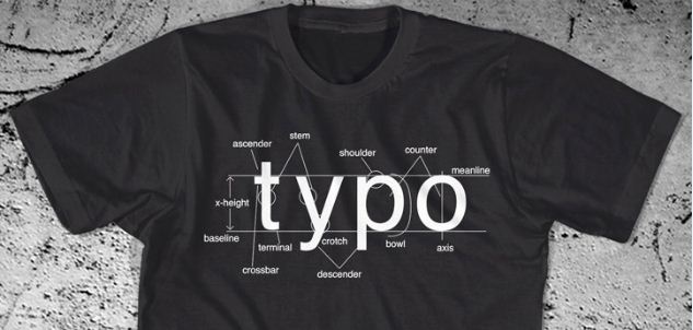 Wednesday Inspiration: Typography T-shirts  Blog