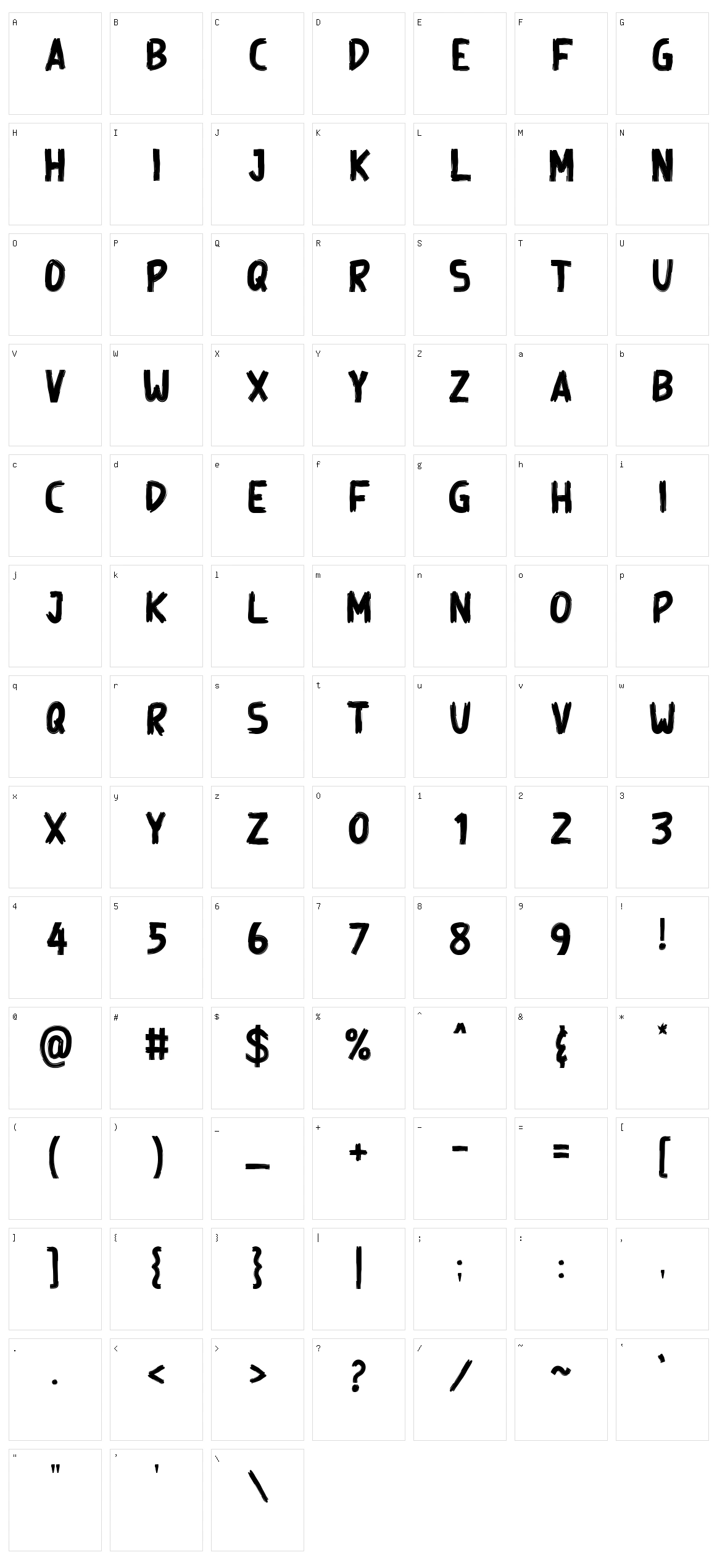 Wall Painter Character Set