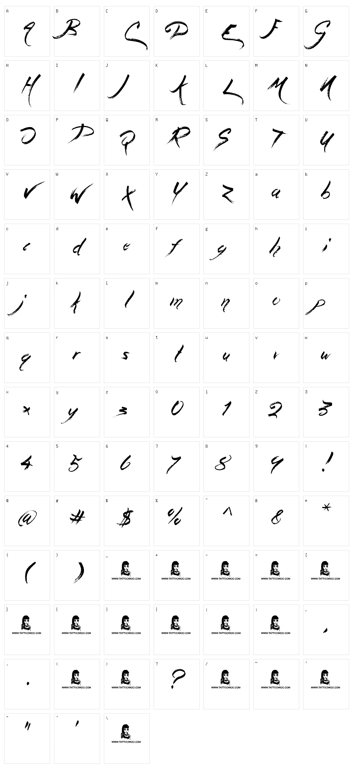 Magic Pies Character Set