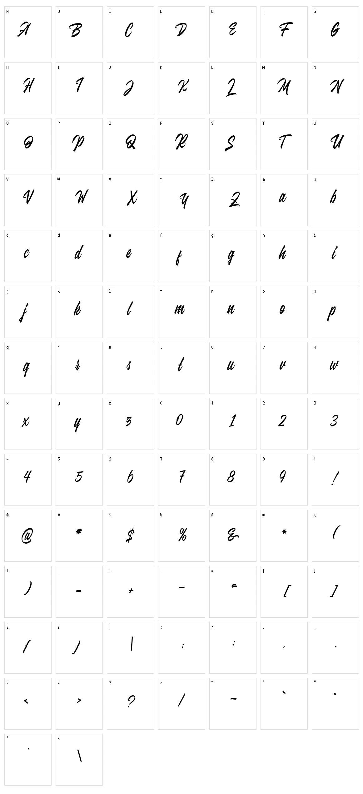 Juvenile Character Set