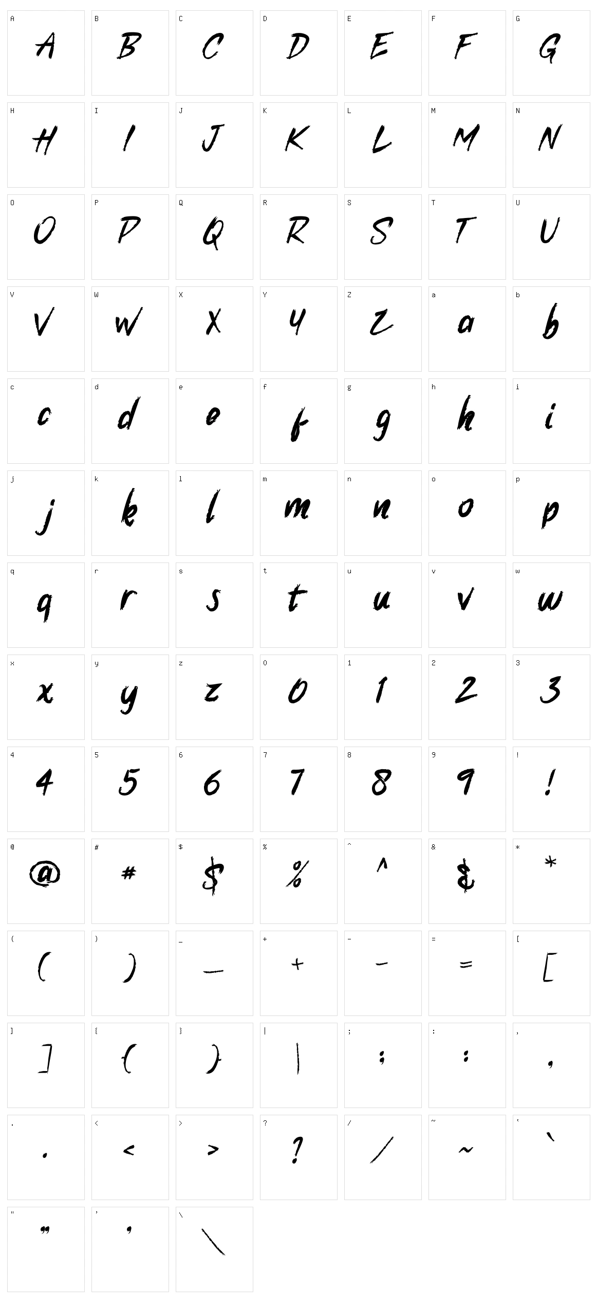 Skull Eyes Character Set