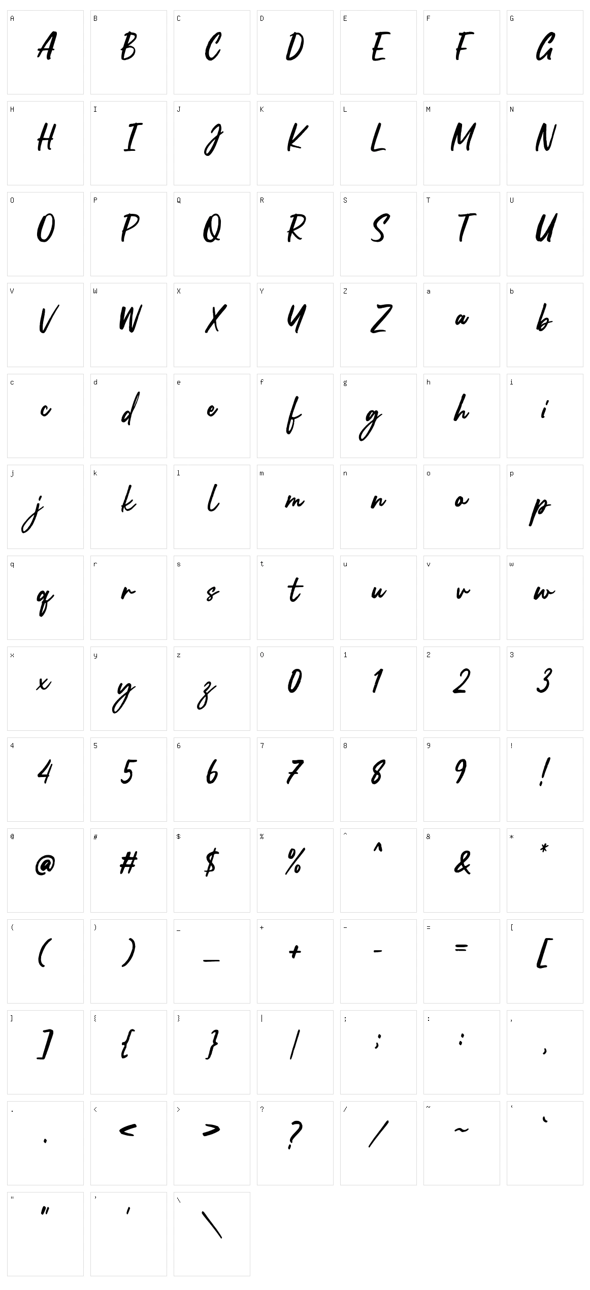 Soulyouth Character Set