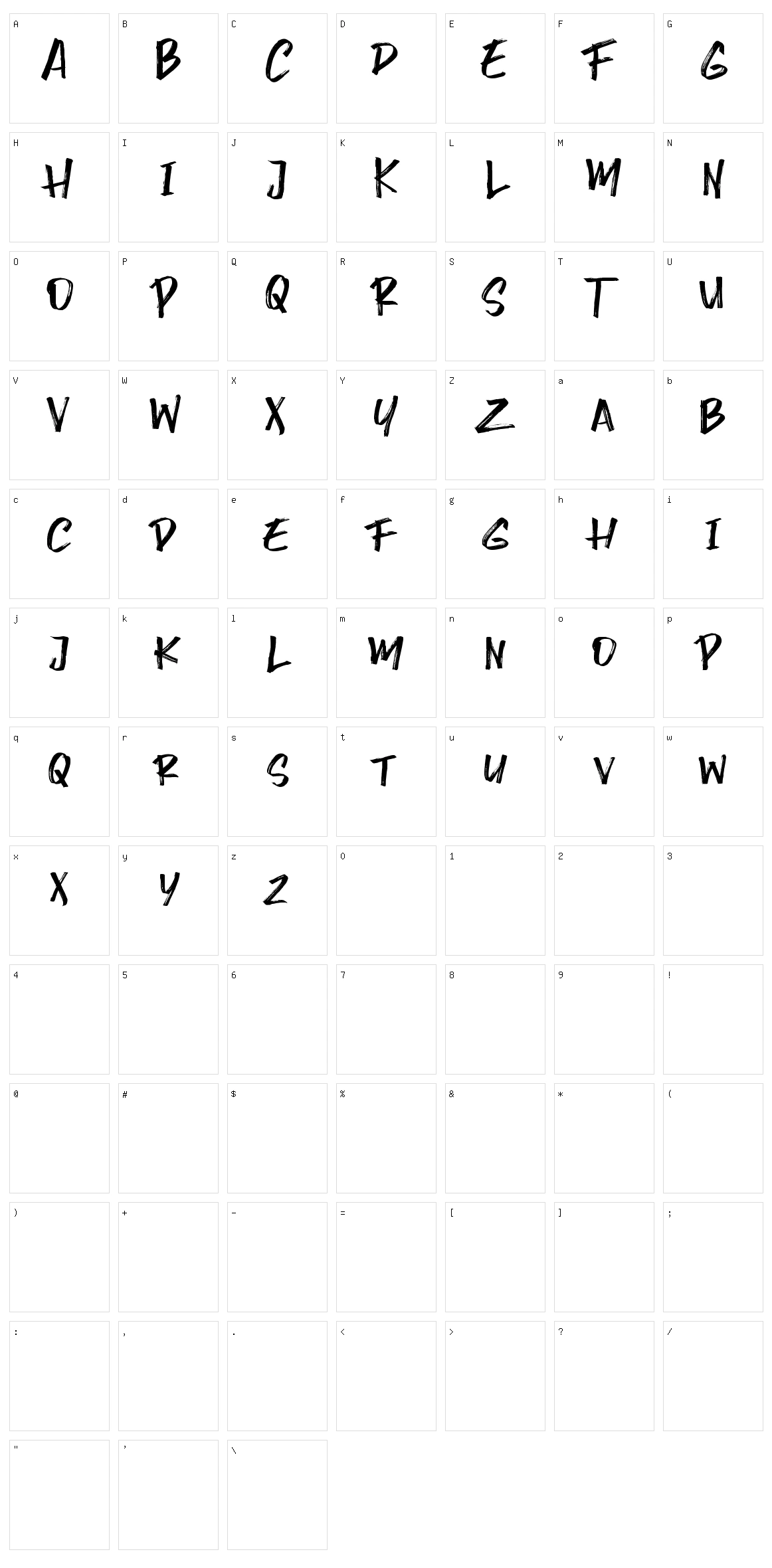 Wrong Hunt Character Set