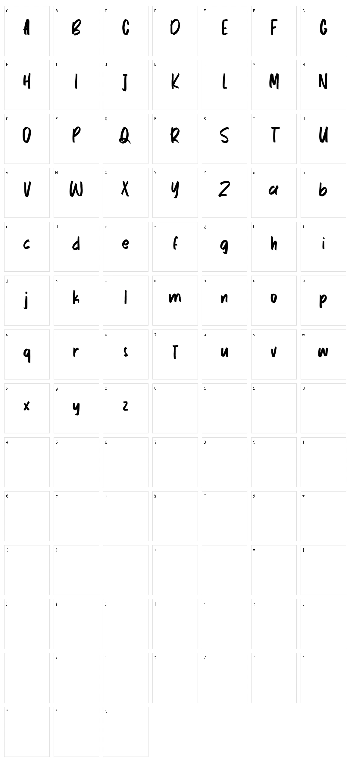 Master Puppets Character Set