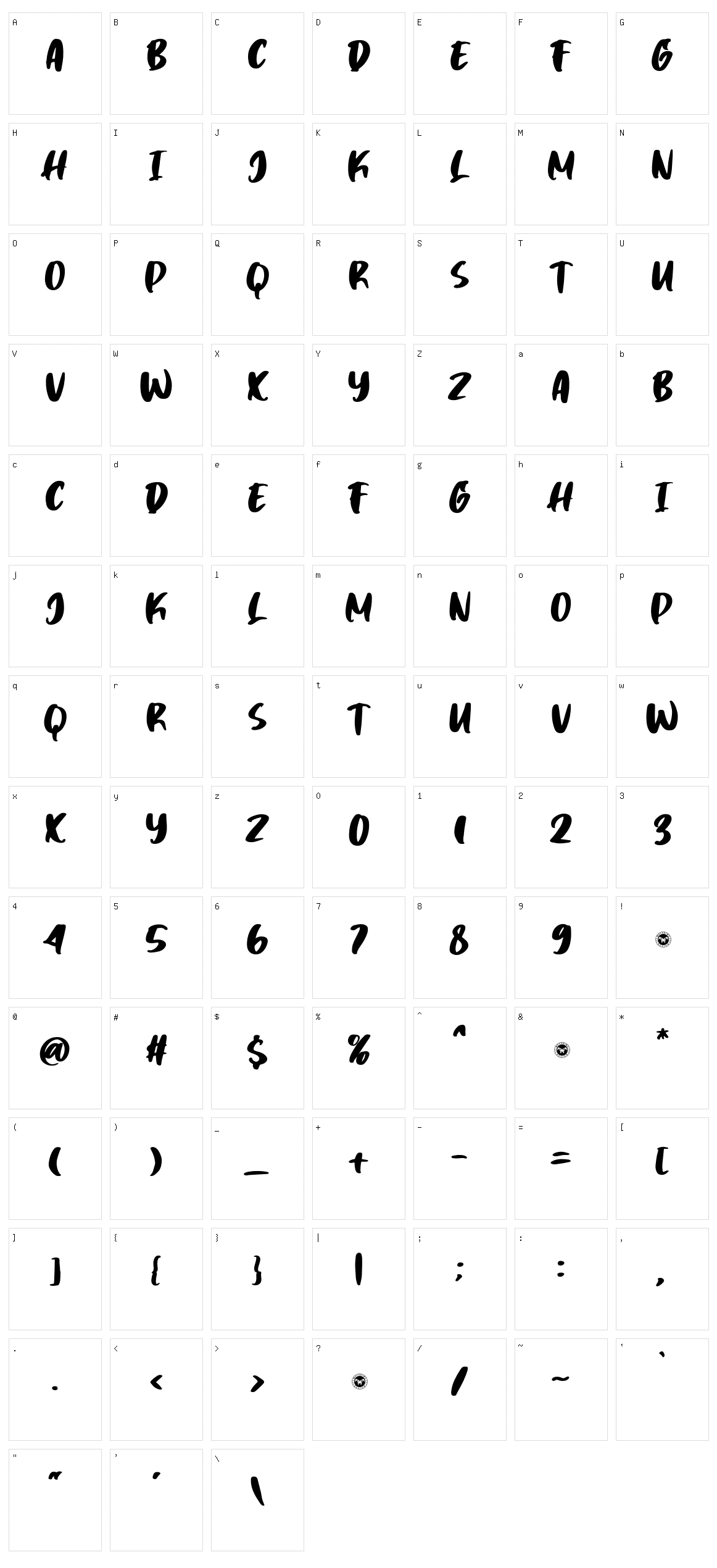 Time Breaker Character Set