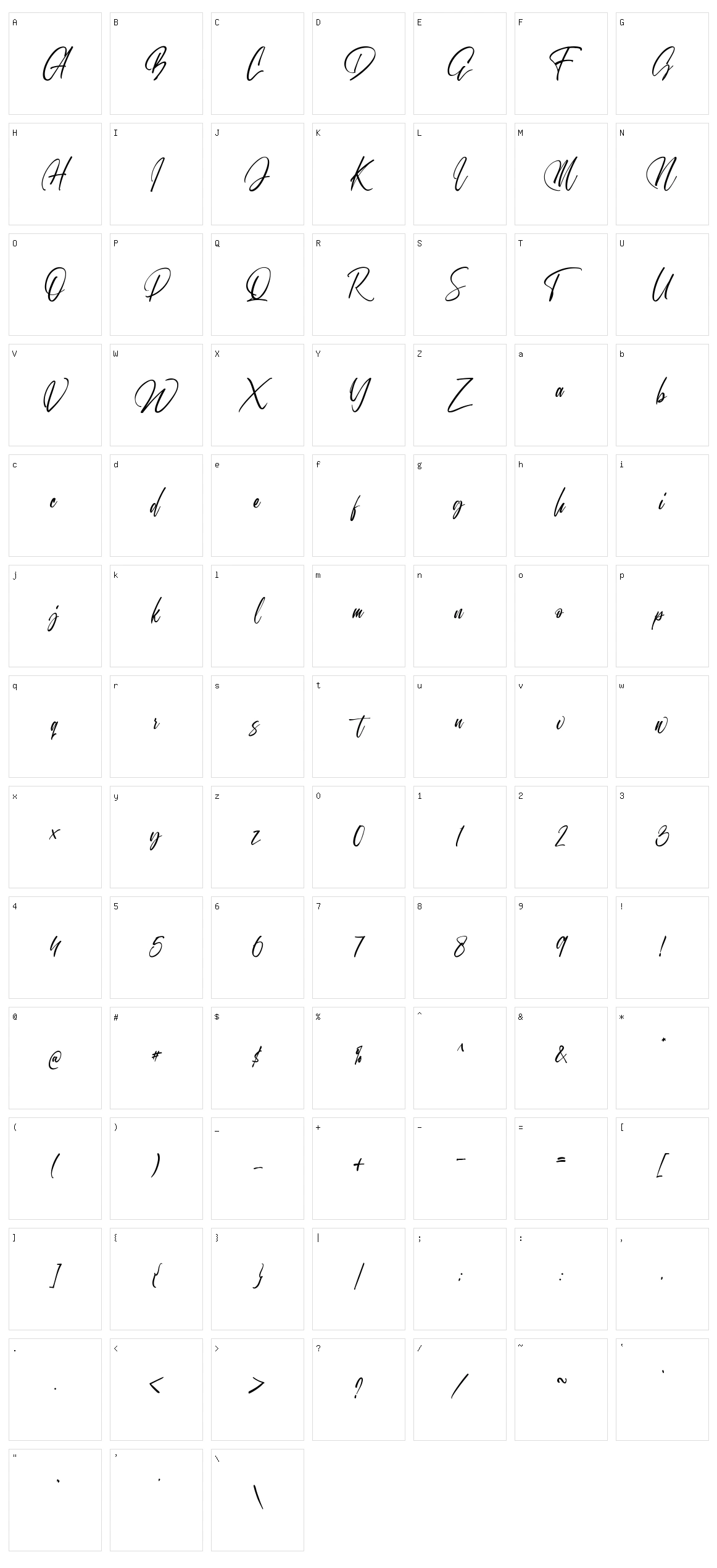 One billion Character Set