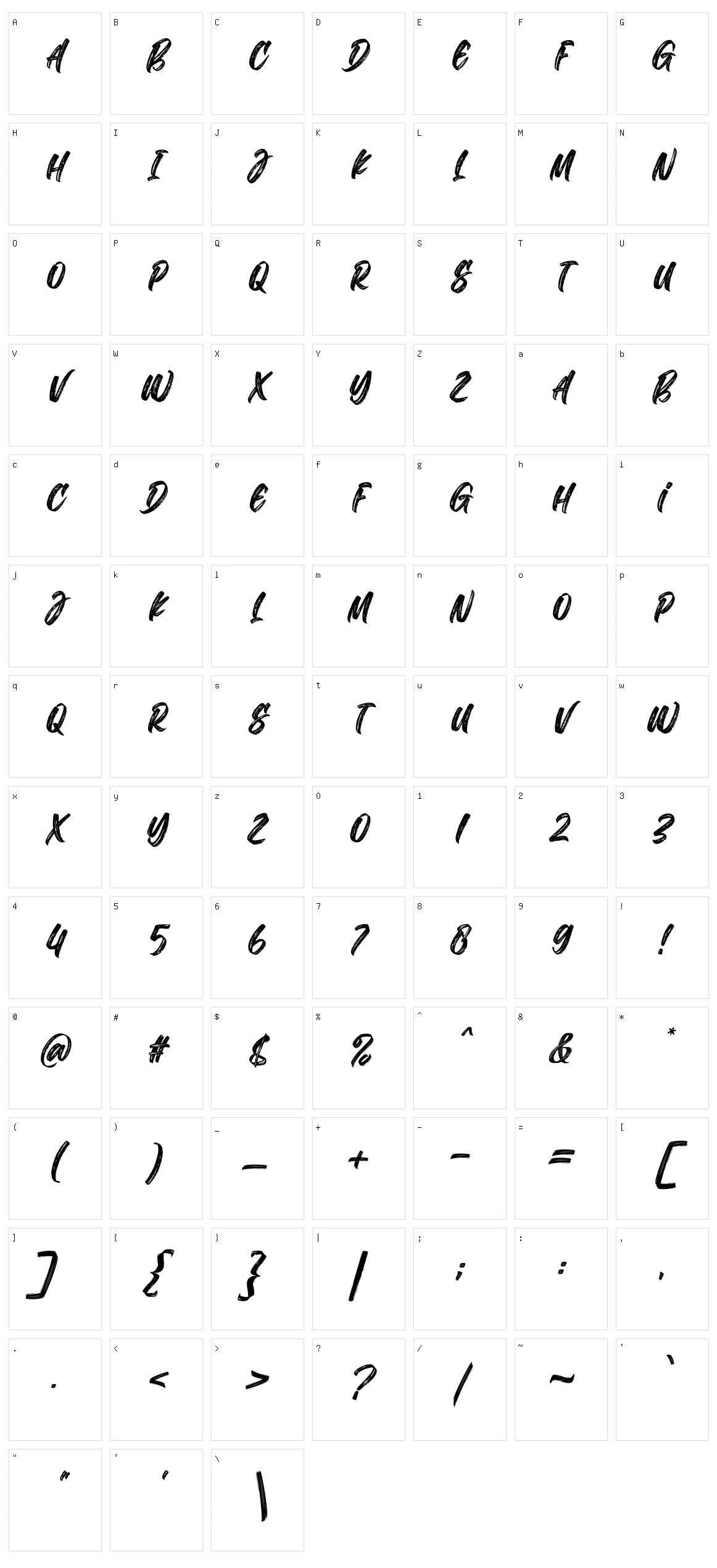 The Deliver Character Set