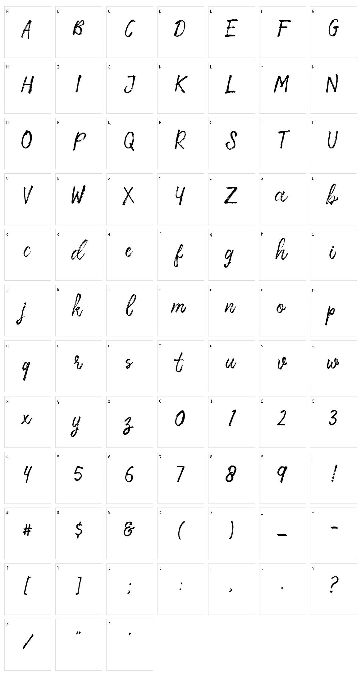 Storytella Character Set