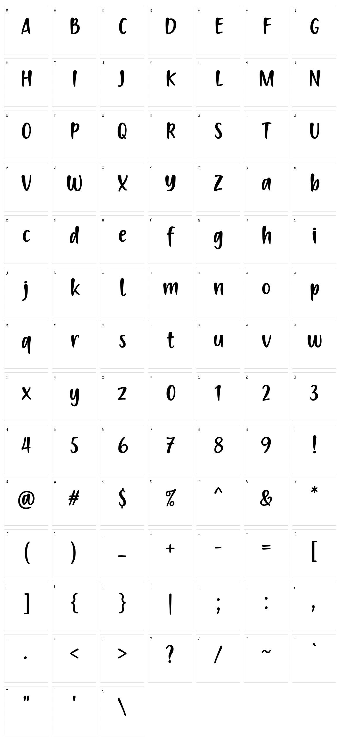 Passion to Action Character Set