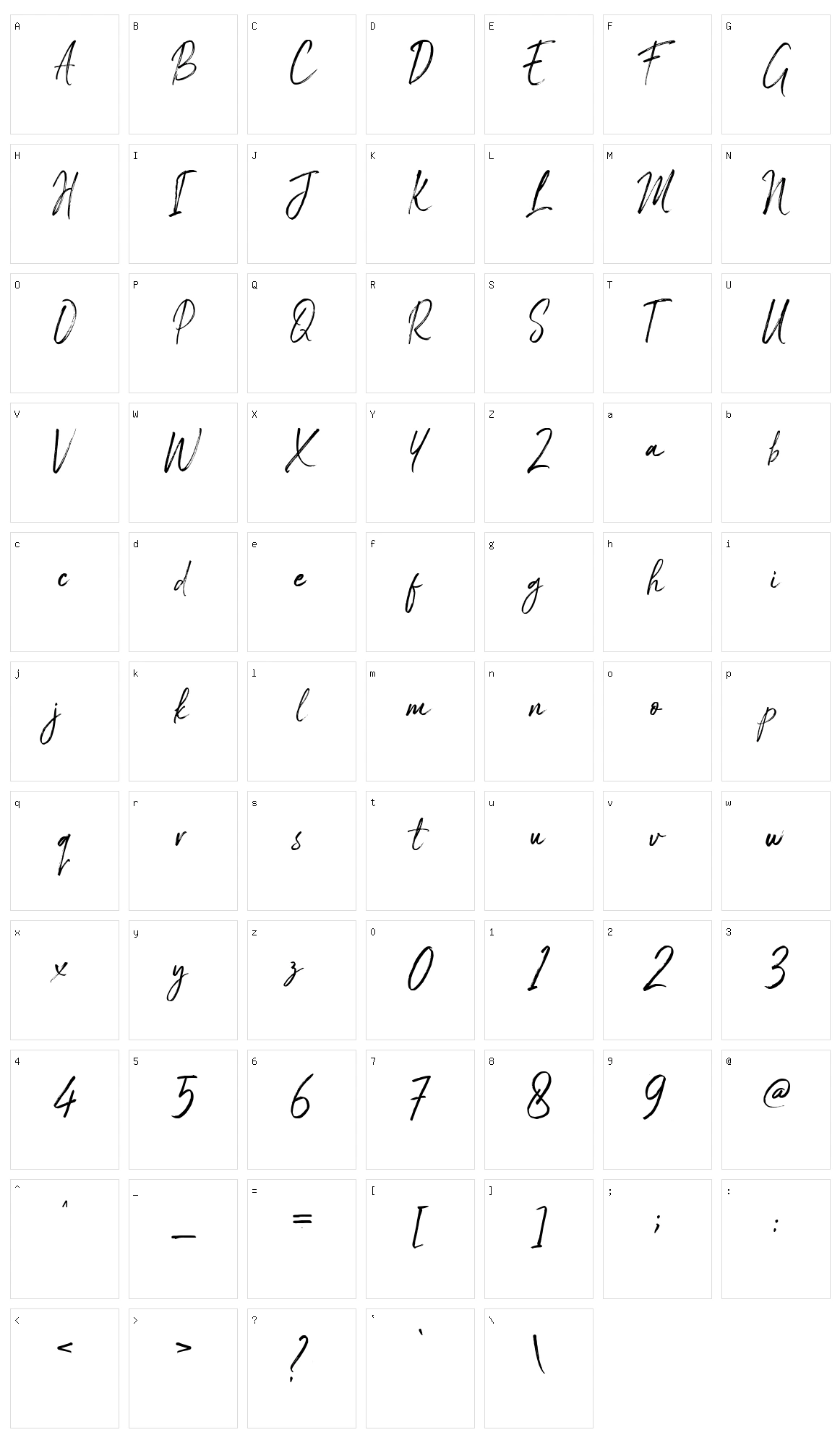 Maldives Character Set