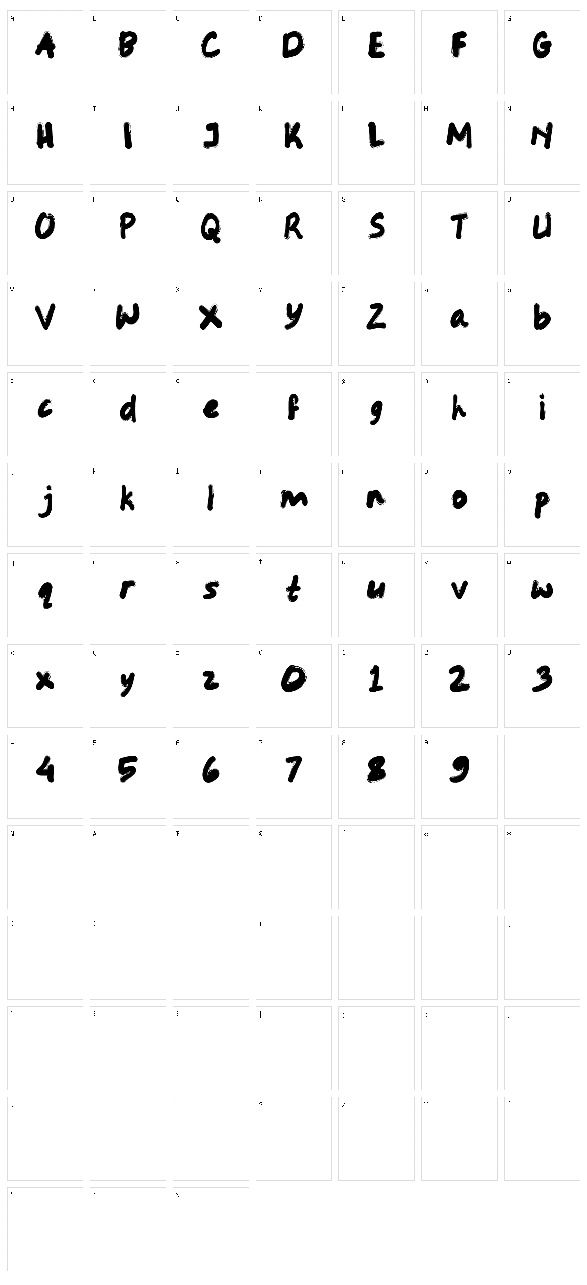 Random Character Set