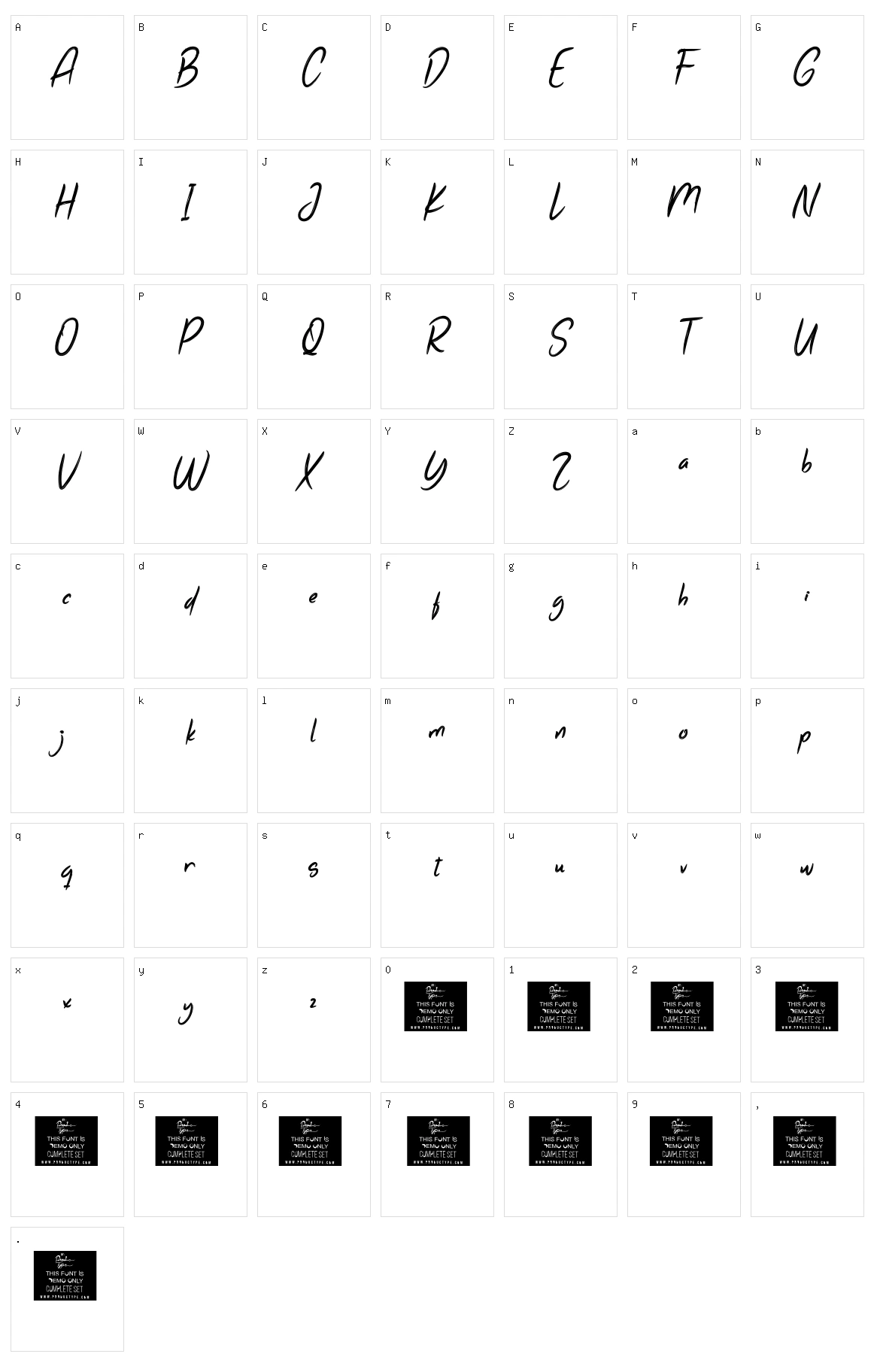 Kolega Character Set