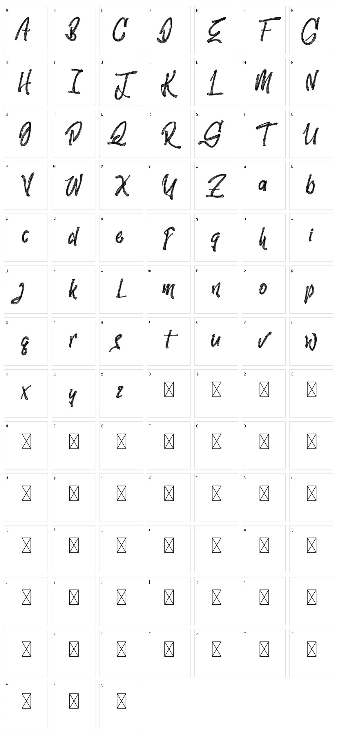 Killing Oni Character Set