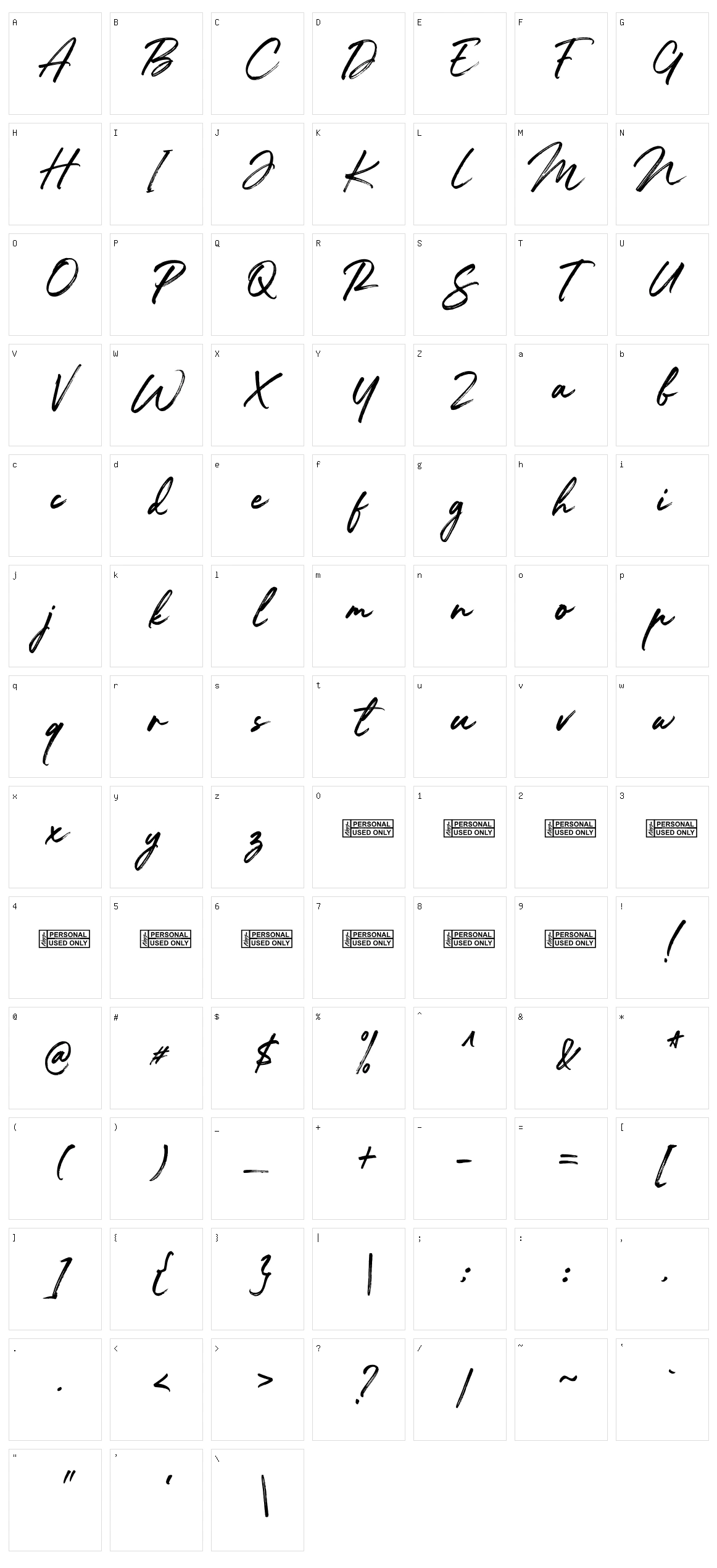 Seasoned Dreamer Character Set