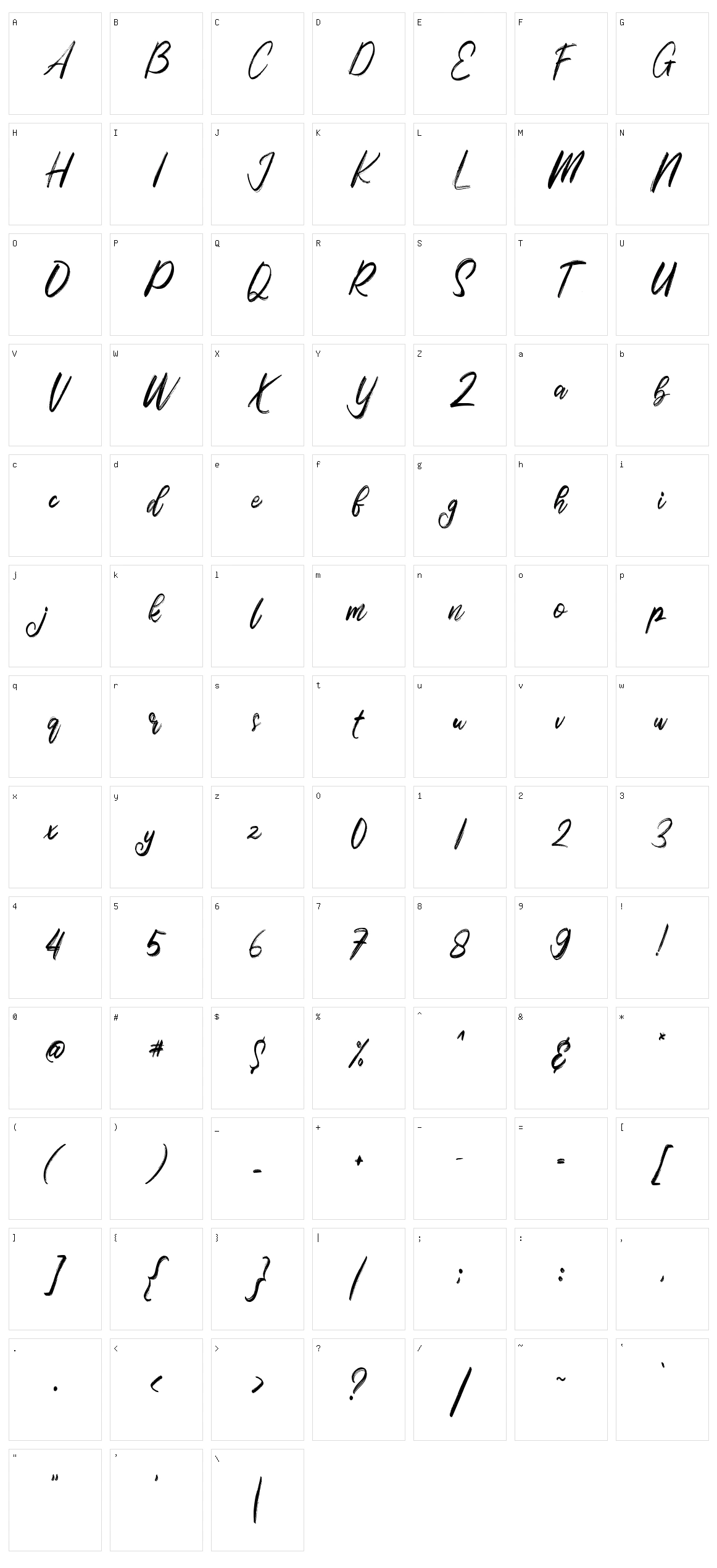 Sathiresa Character Set