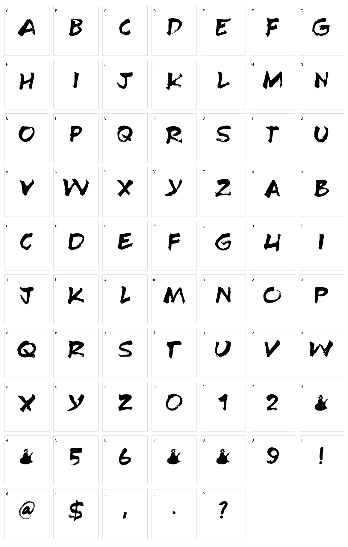 Ukiyo Mind Character Set