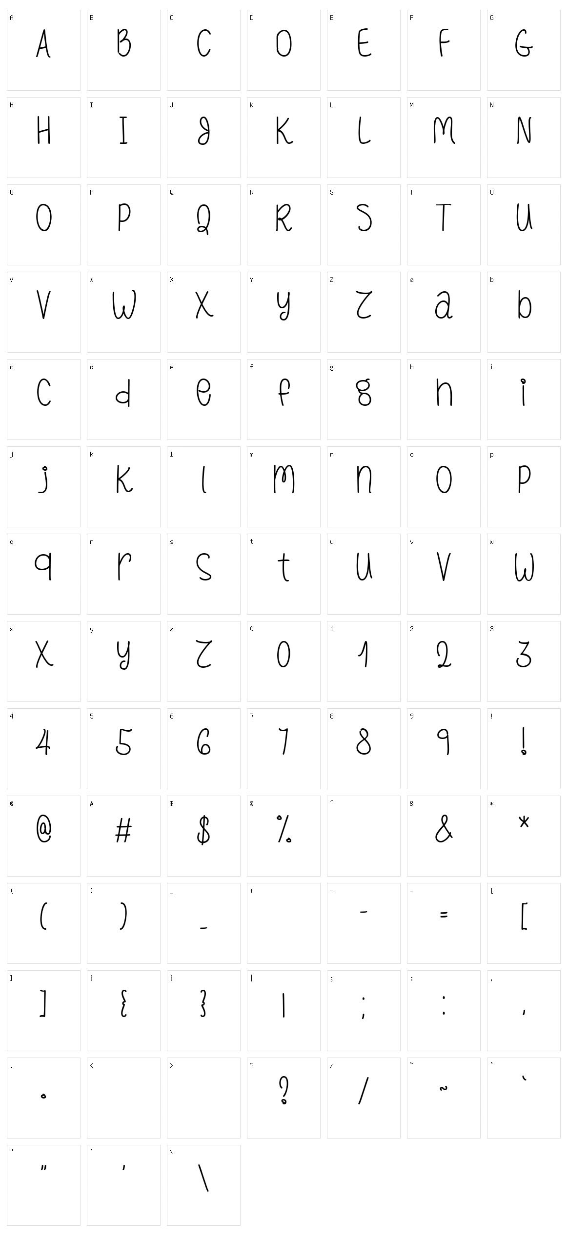 Cactus Hugs Character Set