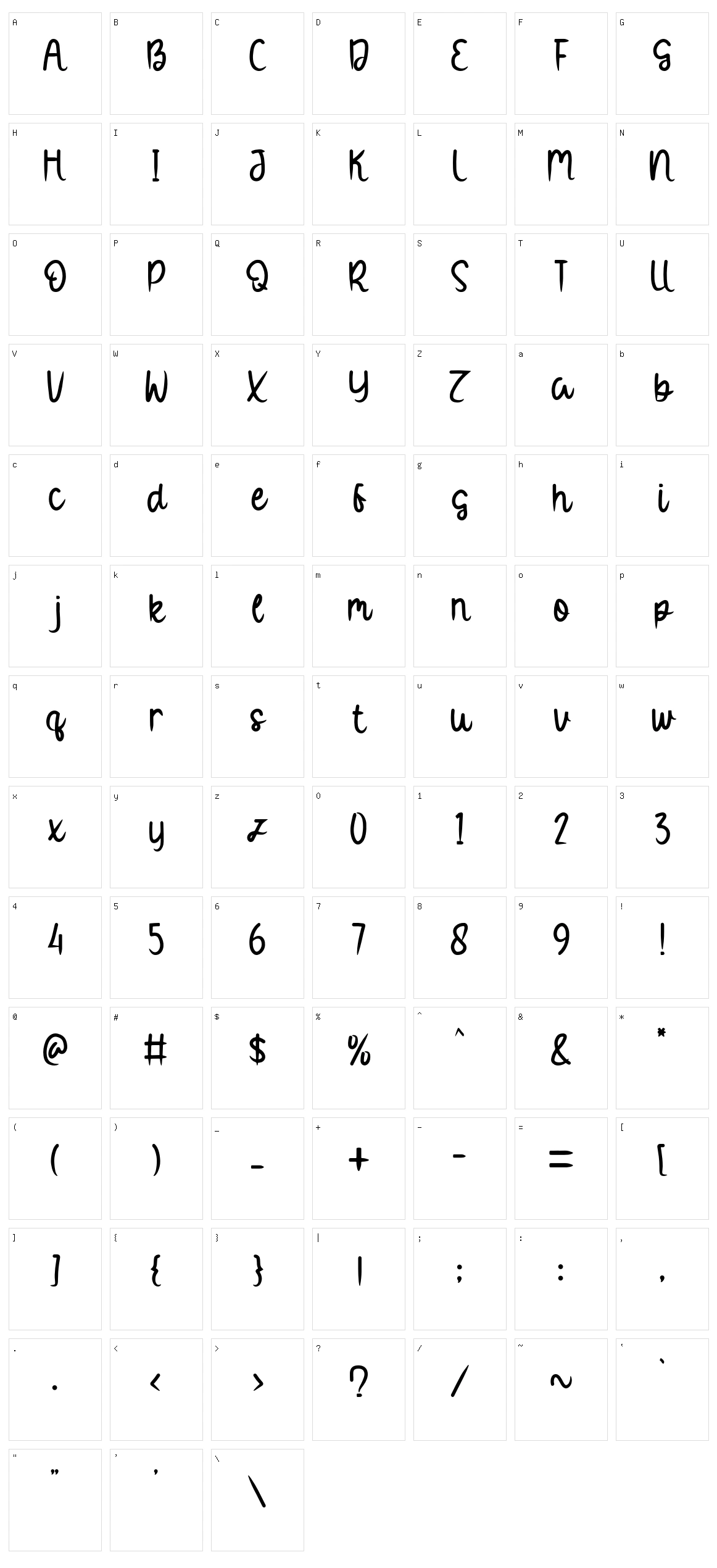 Cappuccino Latte Character Set