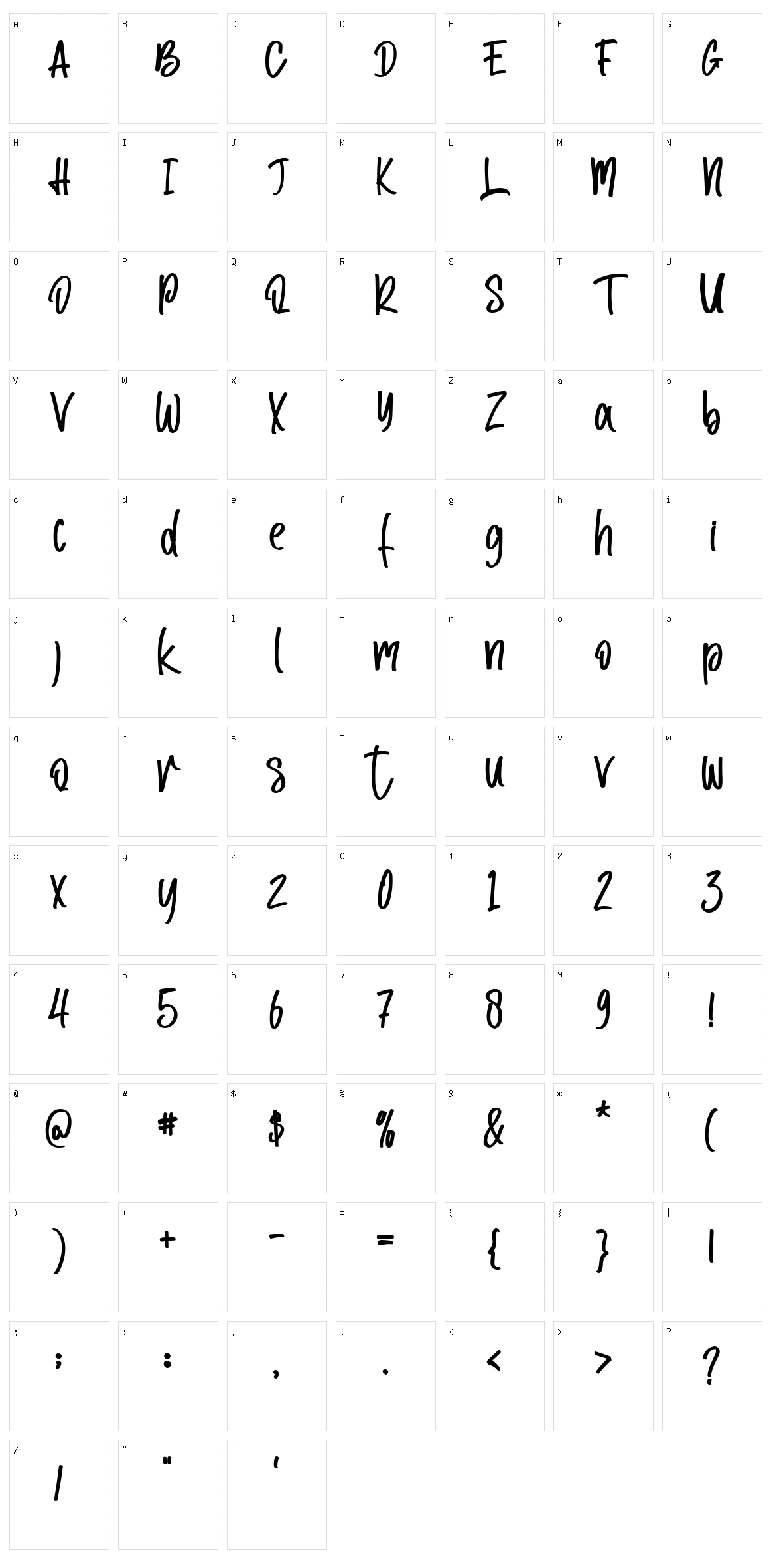 Captain Kangaroo Character Set