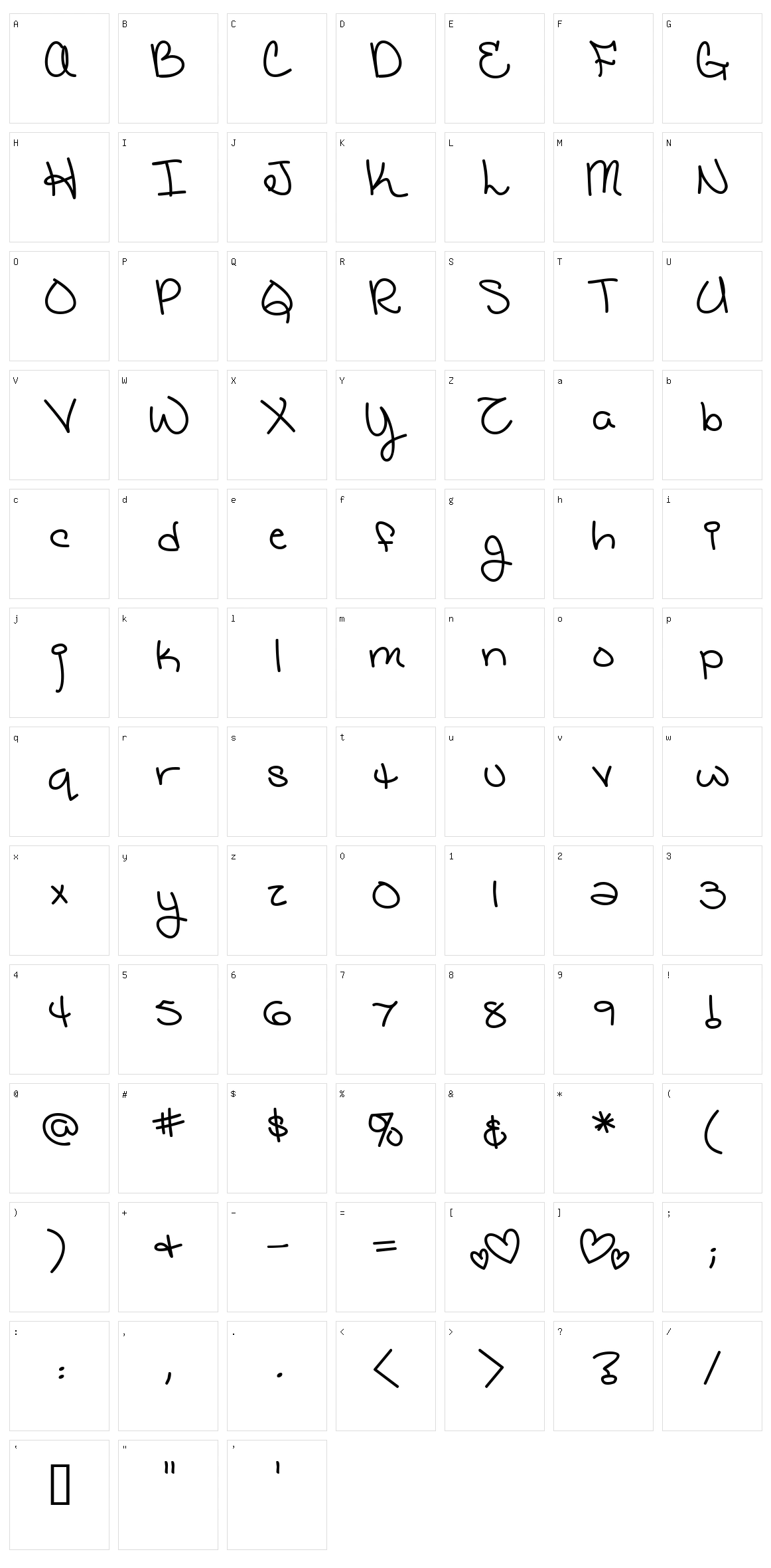 Catholic School Girls BB Character Set