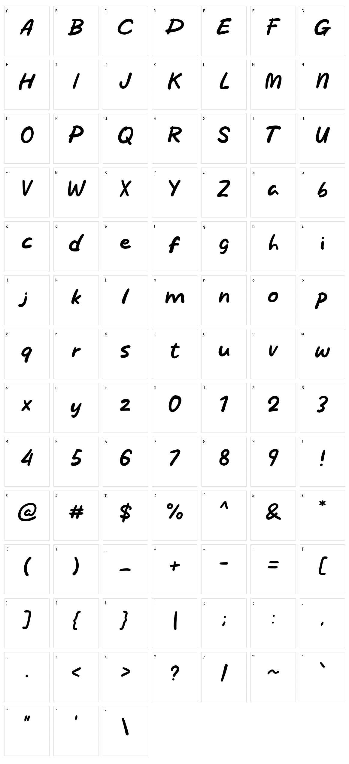 Chat now Character Set