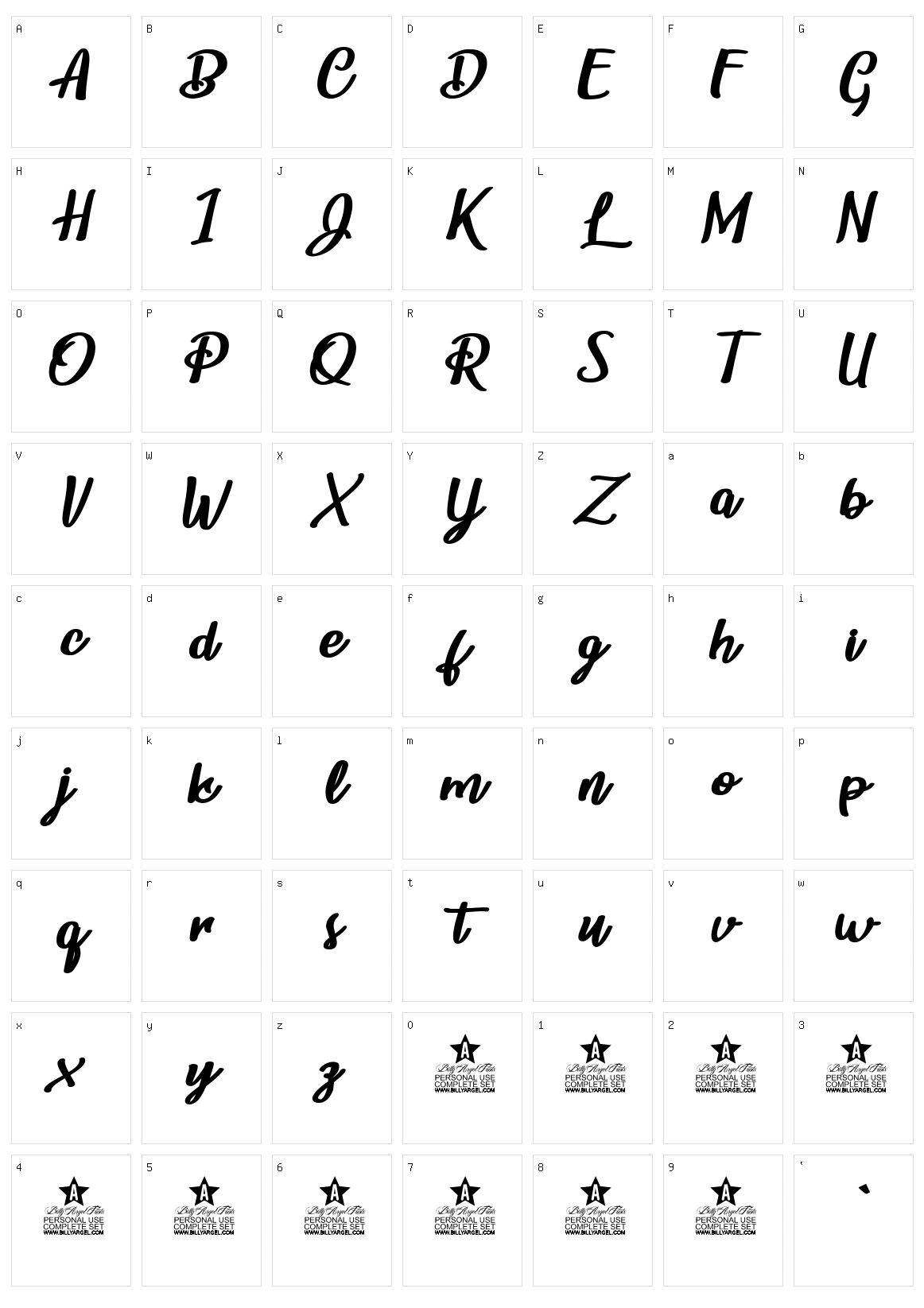 Childrens Party Character Set