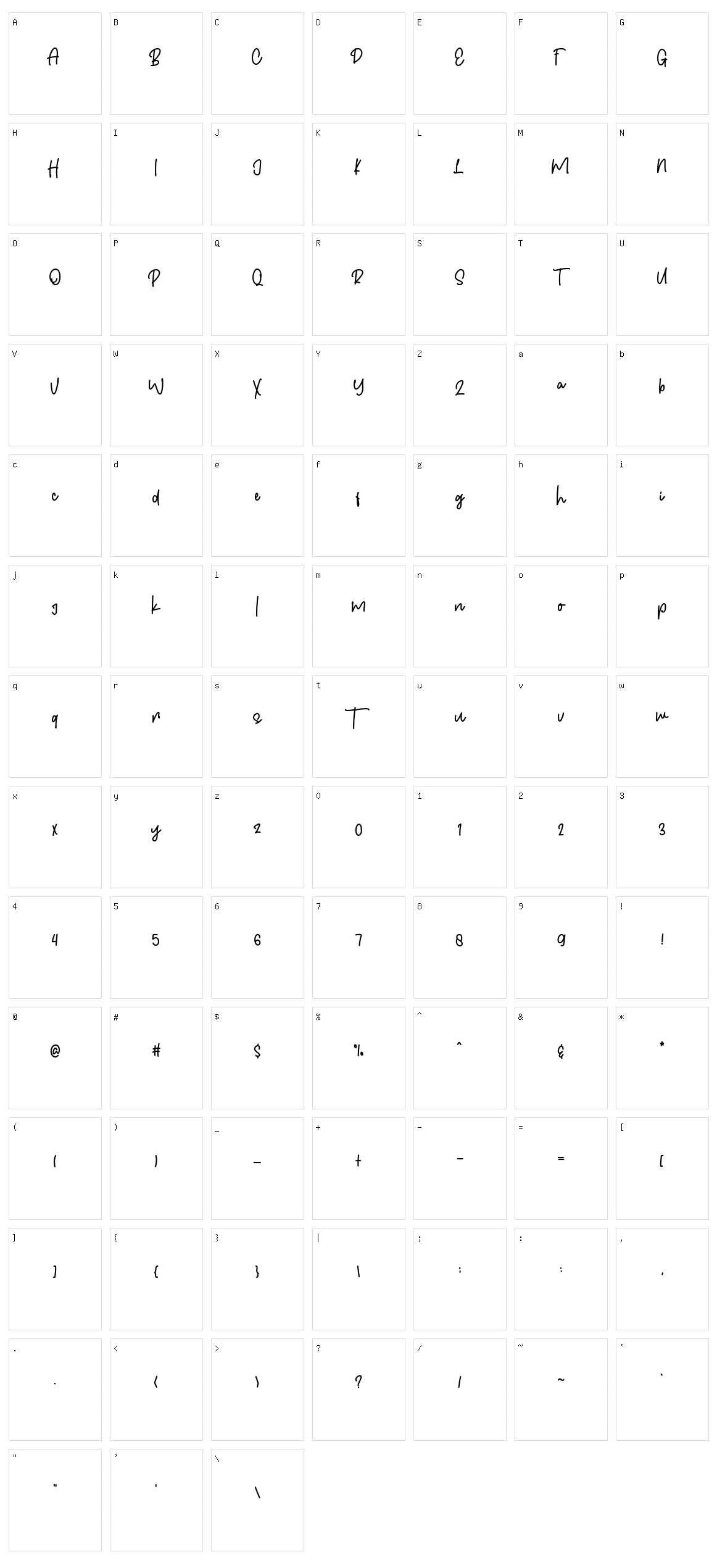 Chillhop Character Set