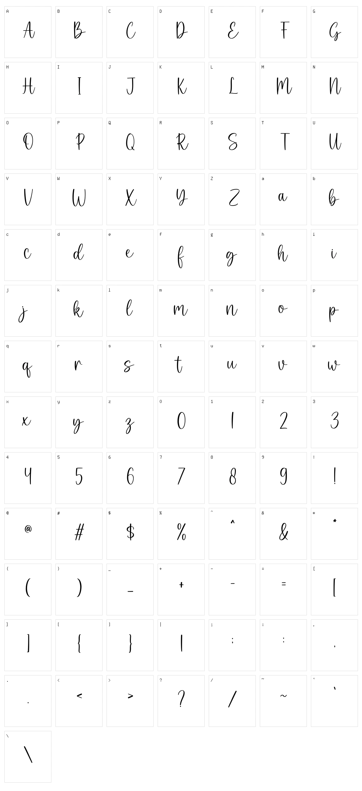 Chilly Night Character Set