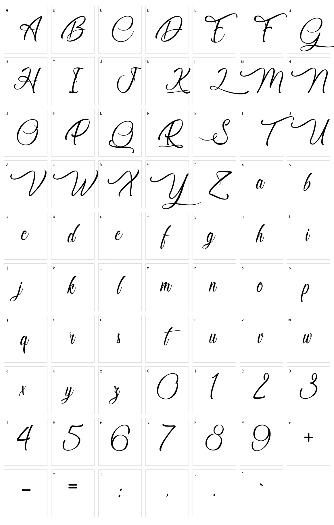 Chocolatines Character Set