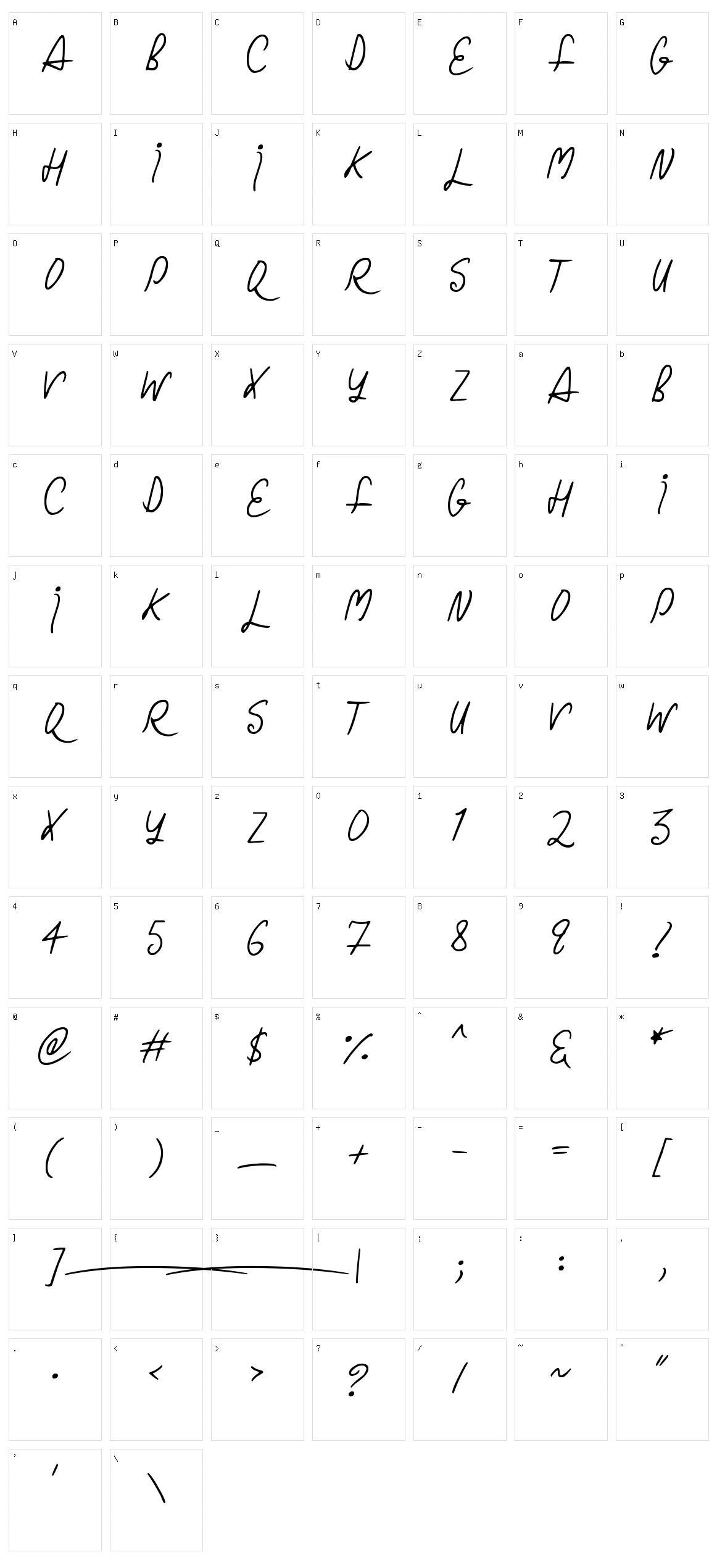 Christmas Curls Character Set