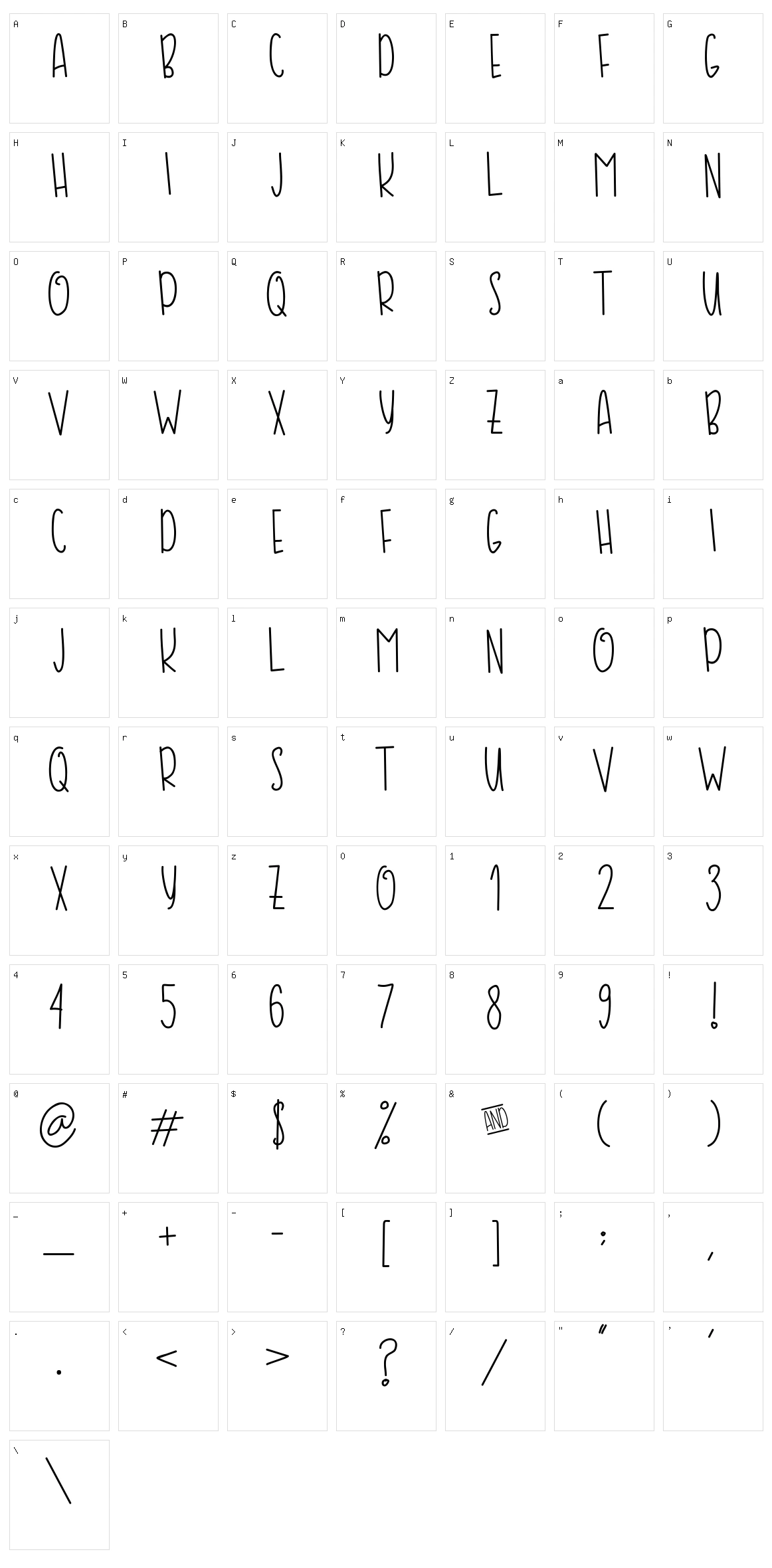 Coffe & Milk Character Set