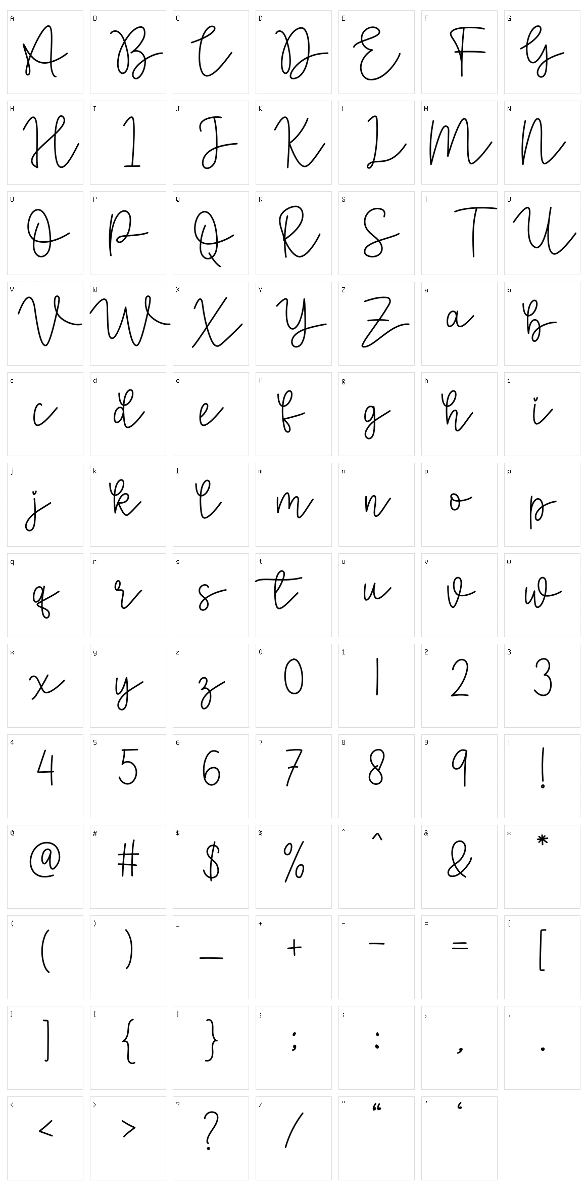 Coffe Valentine Character Set