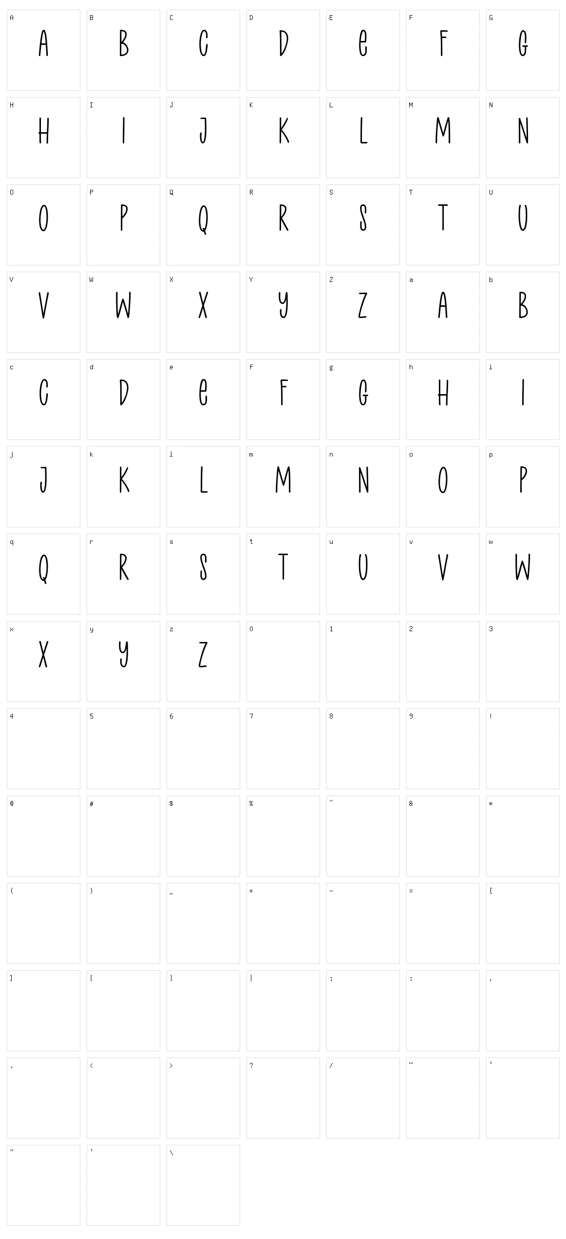 Courtside Character Set