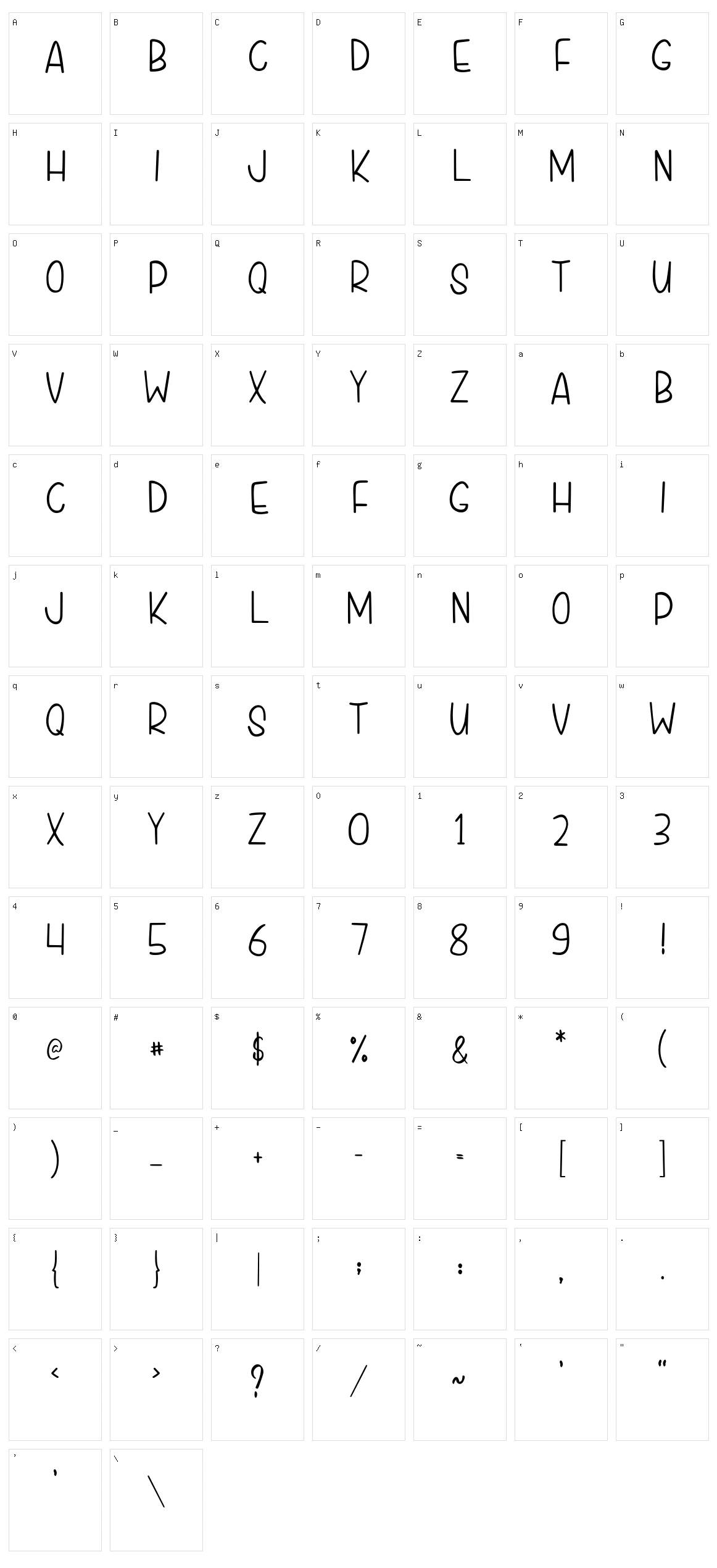 Cupcake Treats Character Set