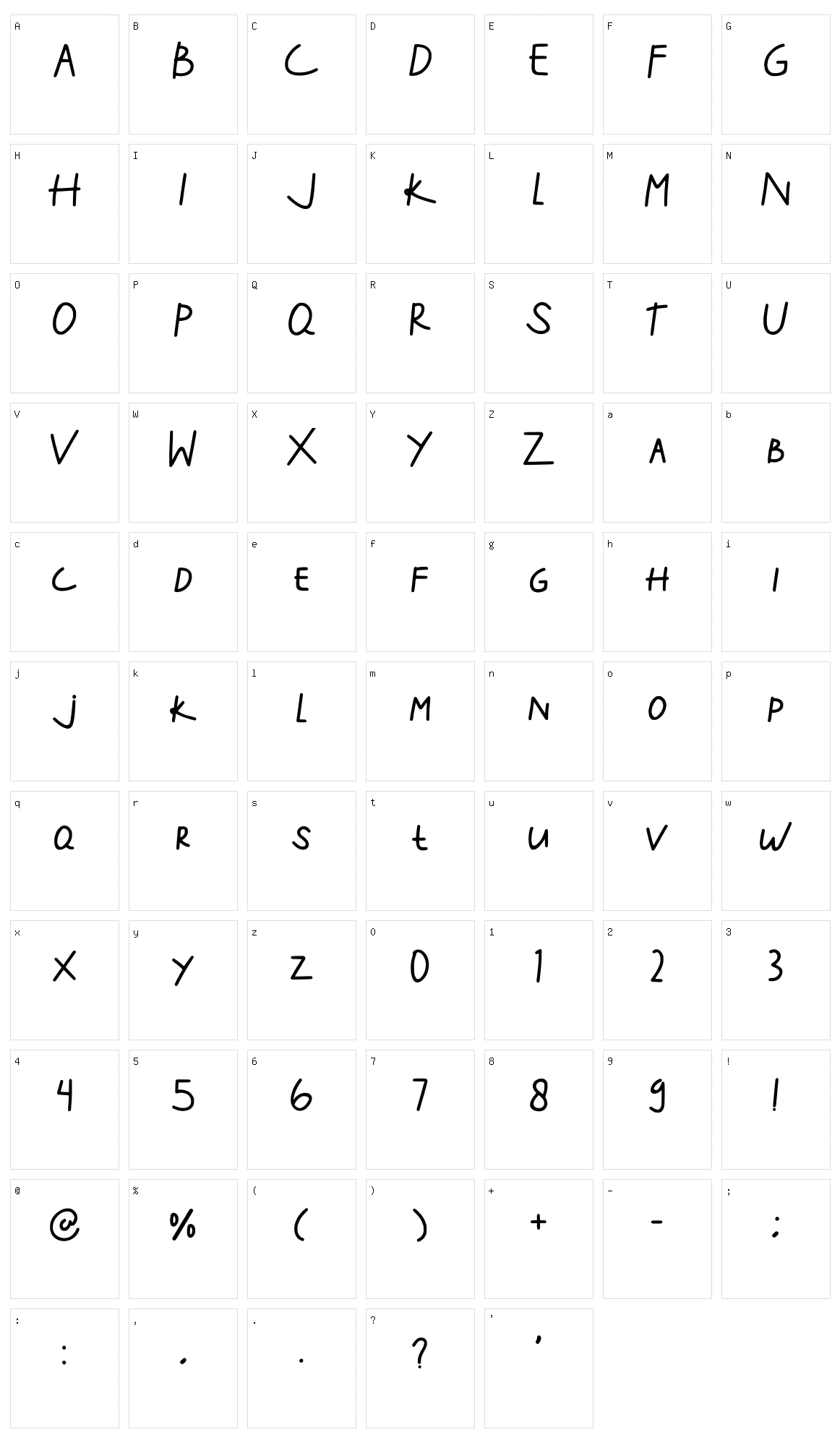 Cute Woman Character Set