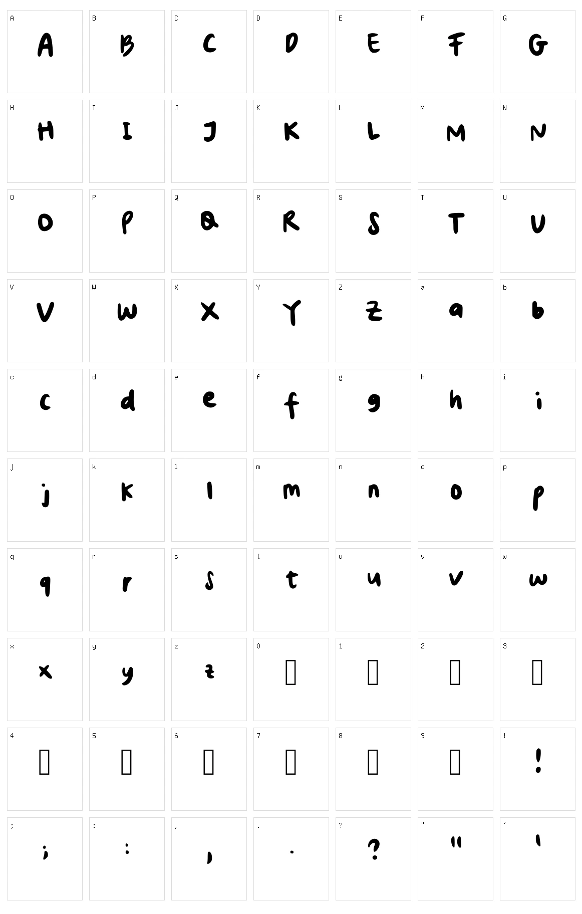 Cutie Pie Character Set