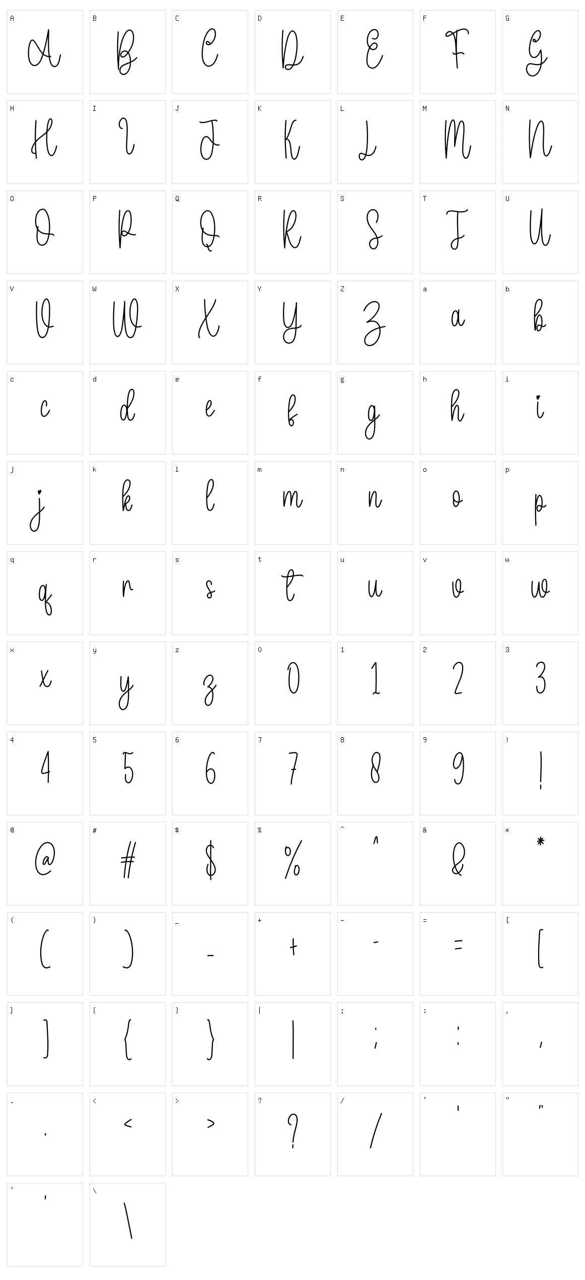 Daddy Bee Character Set