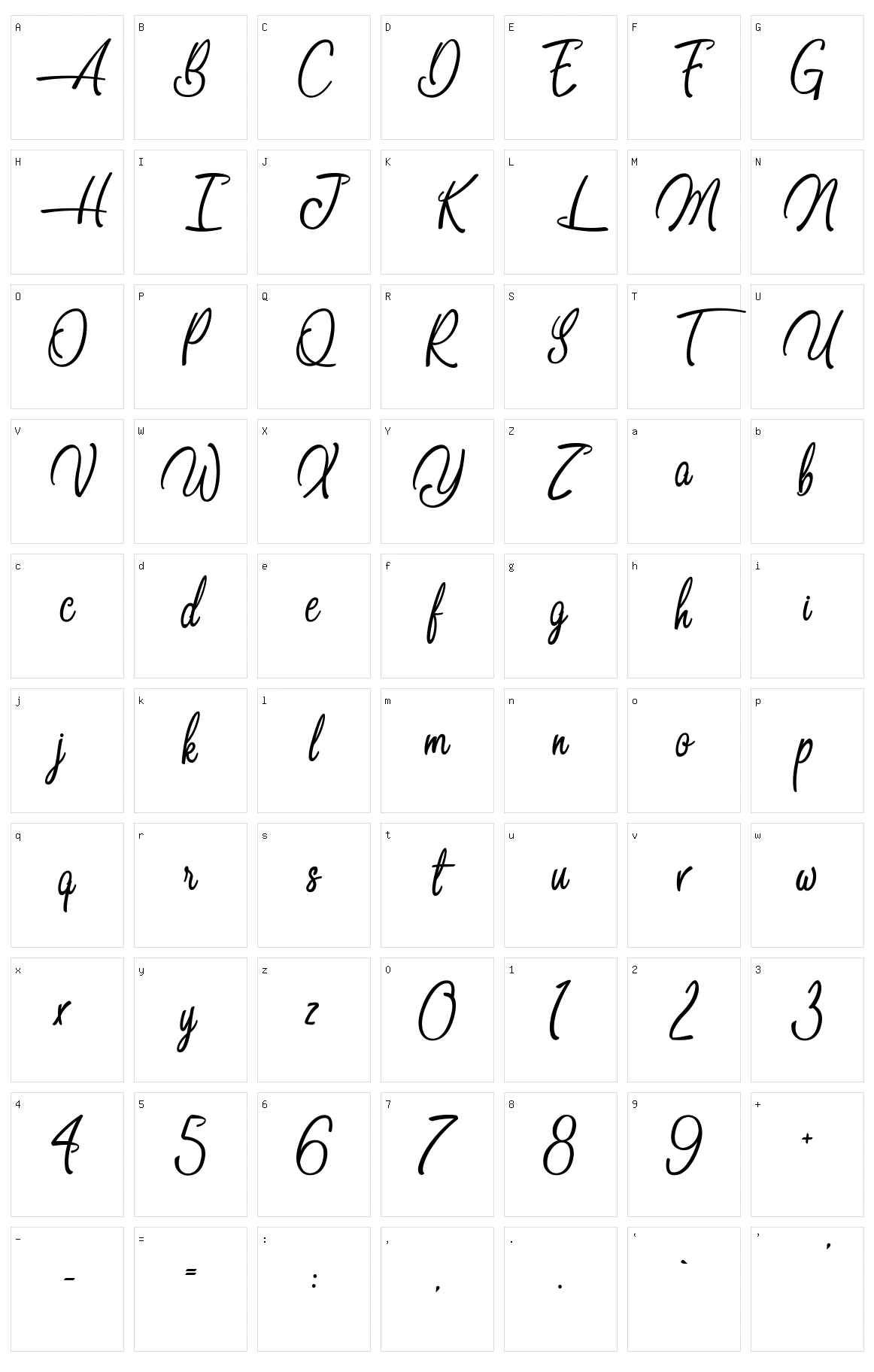 Dancing in the Beat Character Set