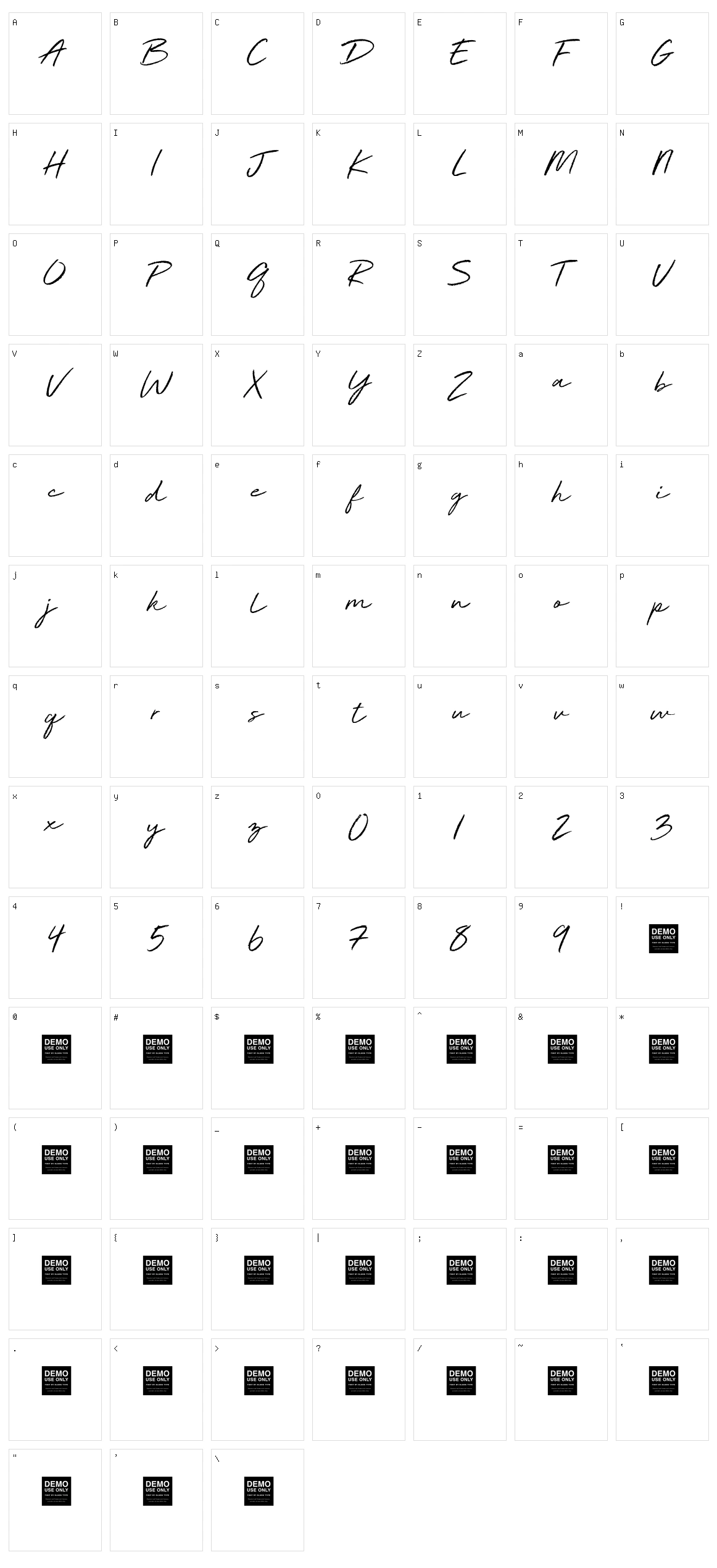 Deluxe Edition Character Set