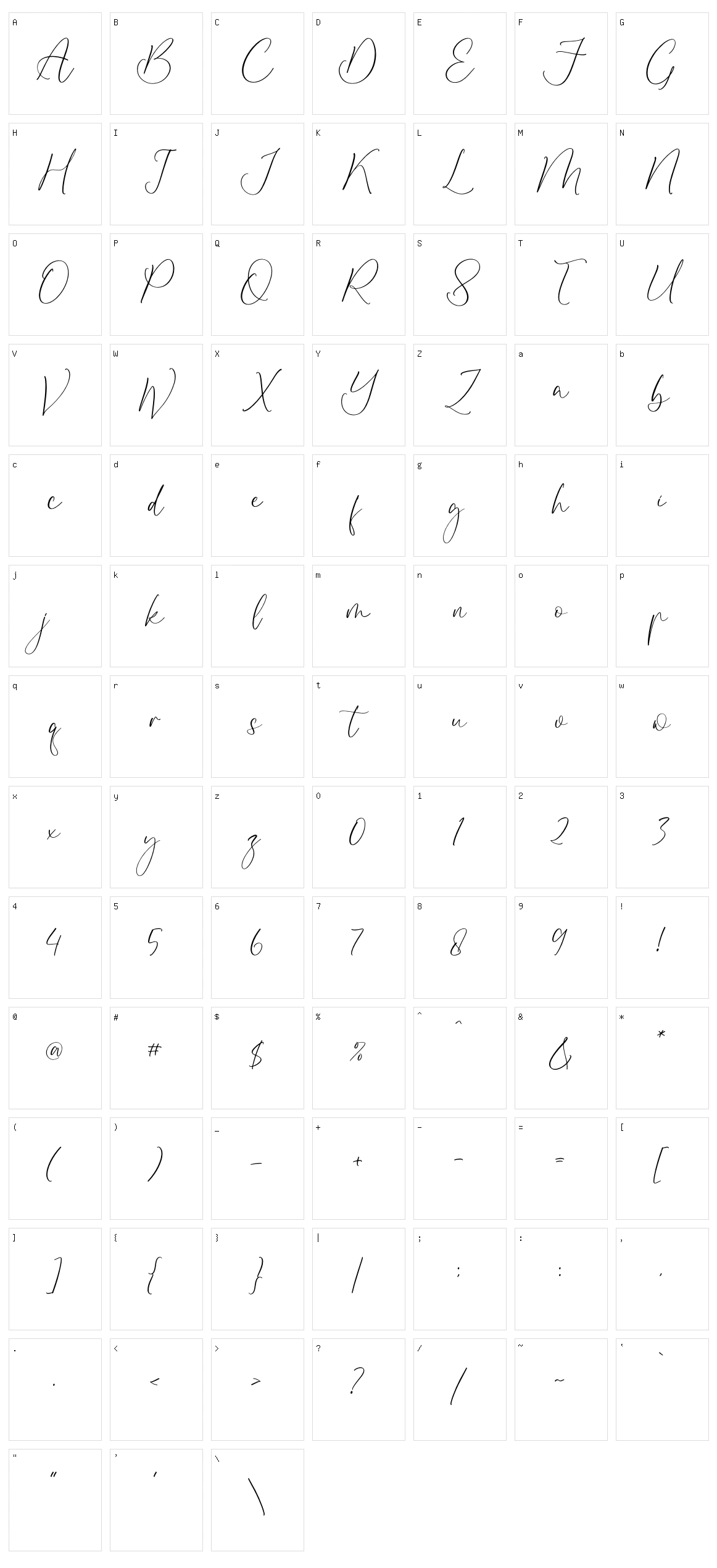 Disttoris Andarlin Character Set
