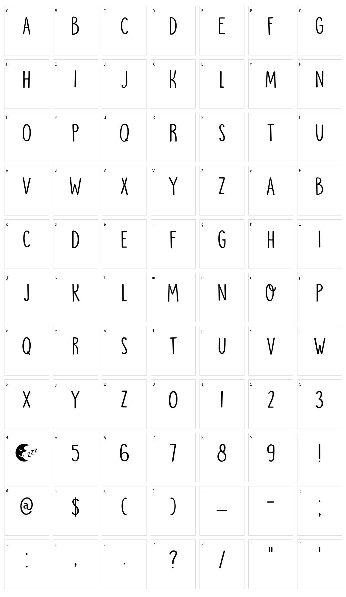 DK Moonlight Serenade Character Set