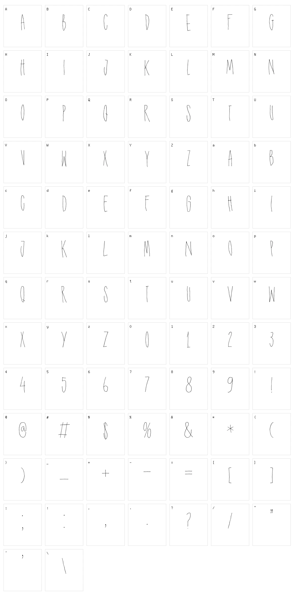 DK Shaken Not Stirred Character Set