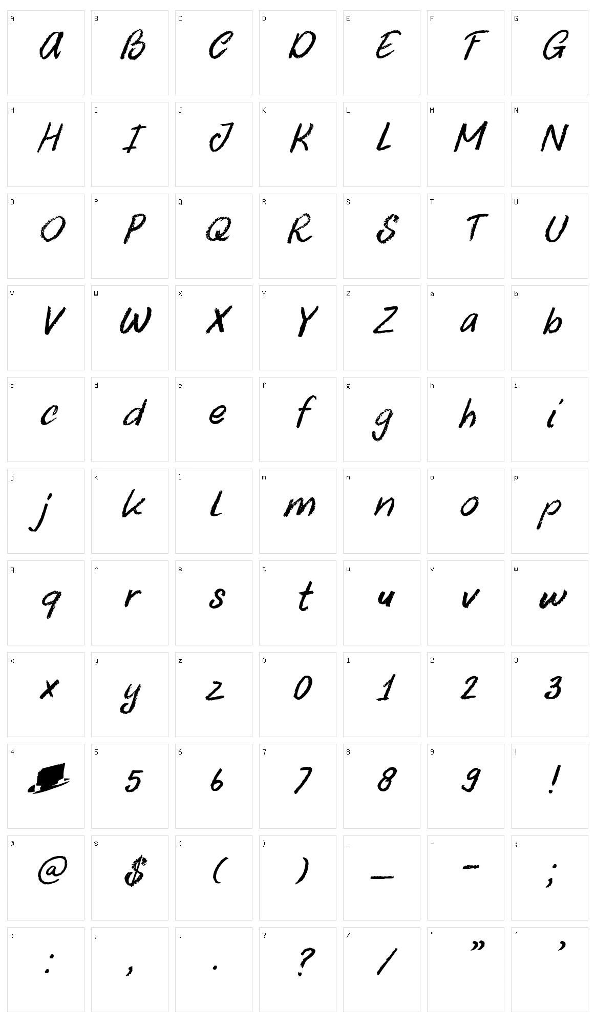 DK Uncle Oscar Character Set