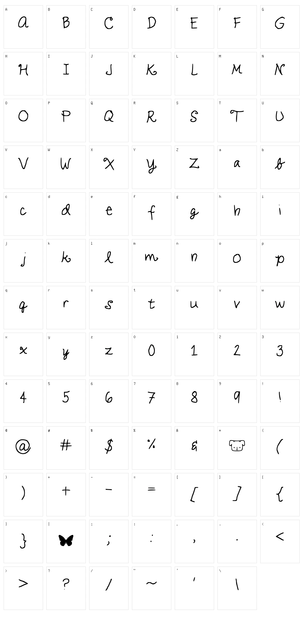 Doodles Character Set