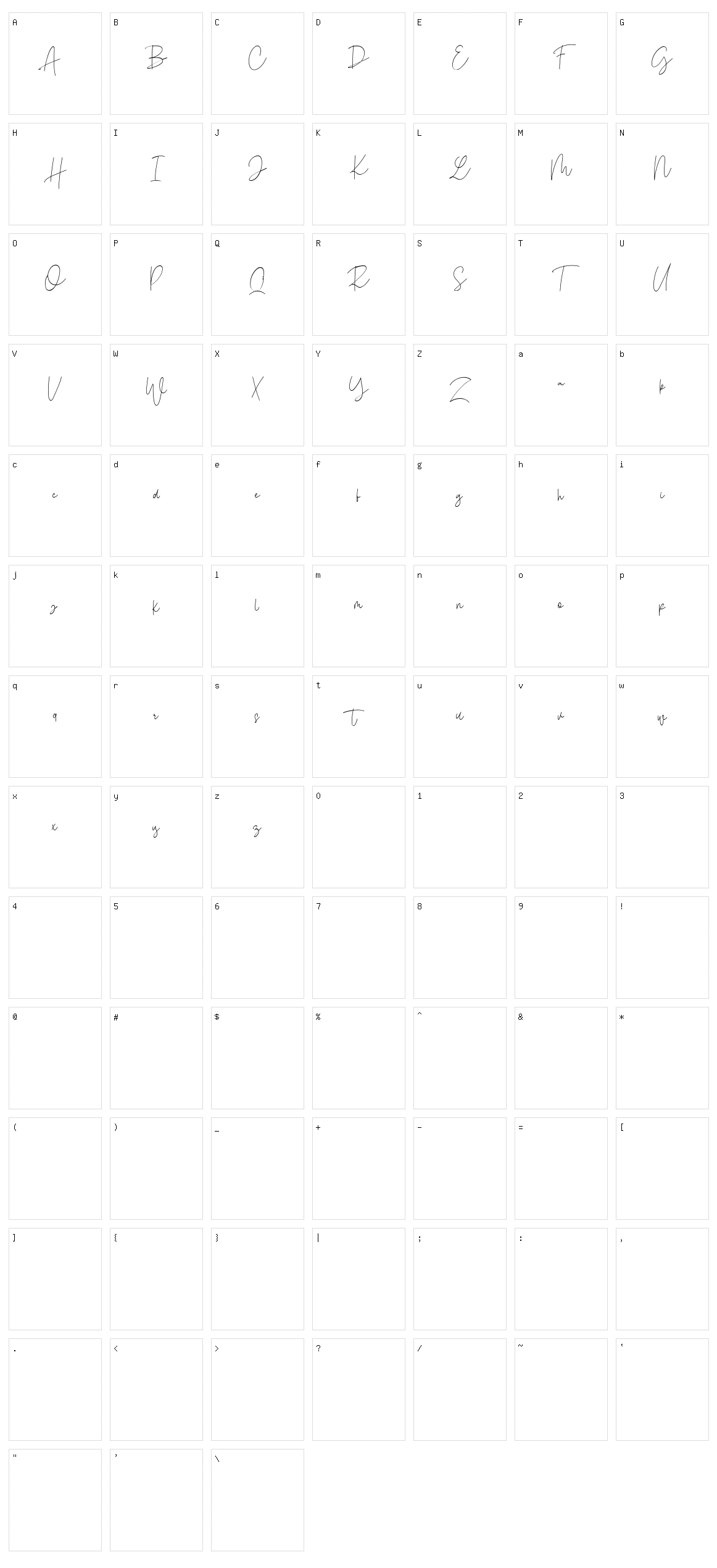 Drunkgun Character Set