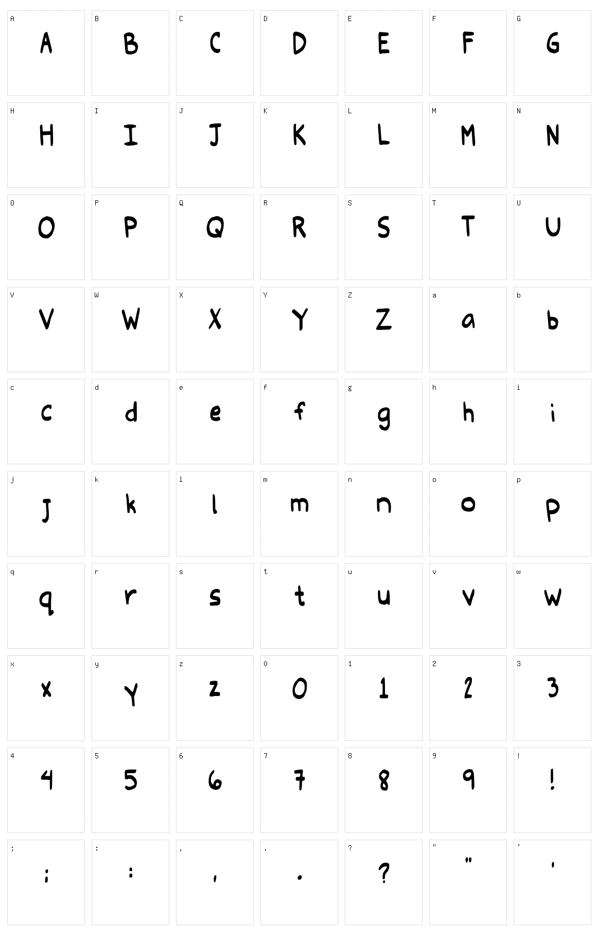 Eleanore Stohner Character Set