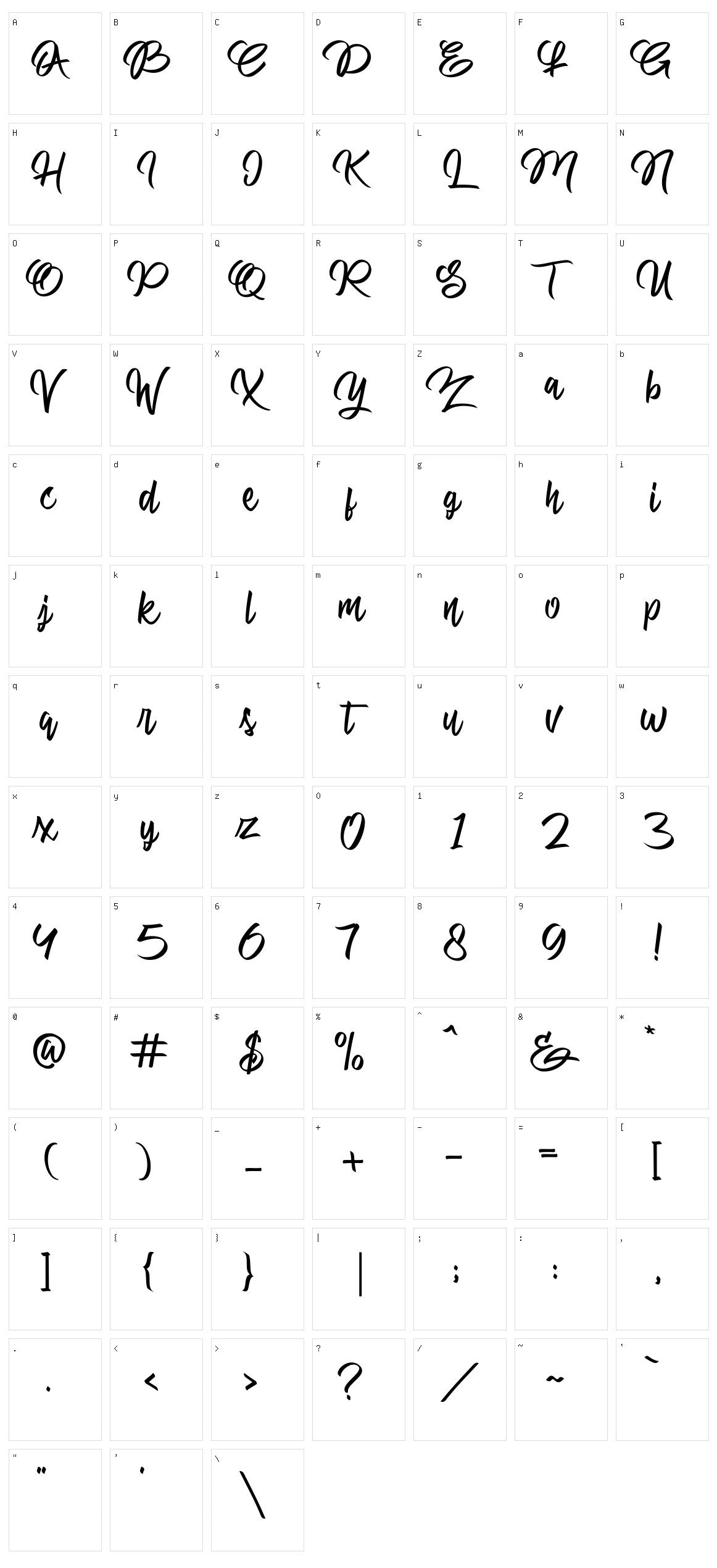 Eniceplay Character Set