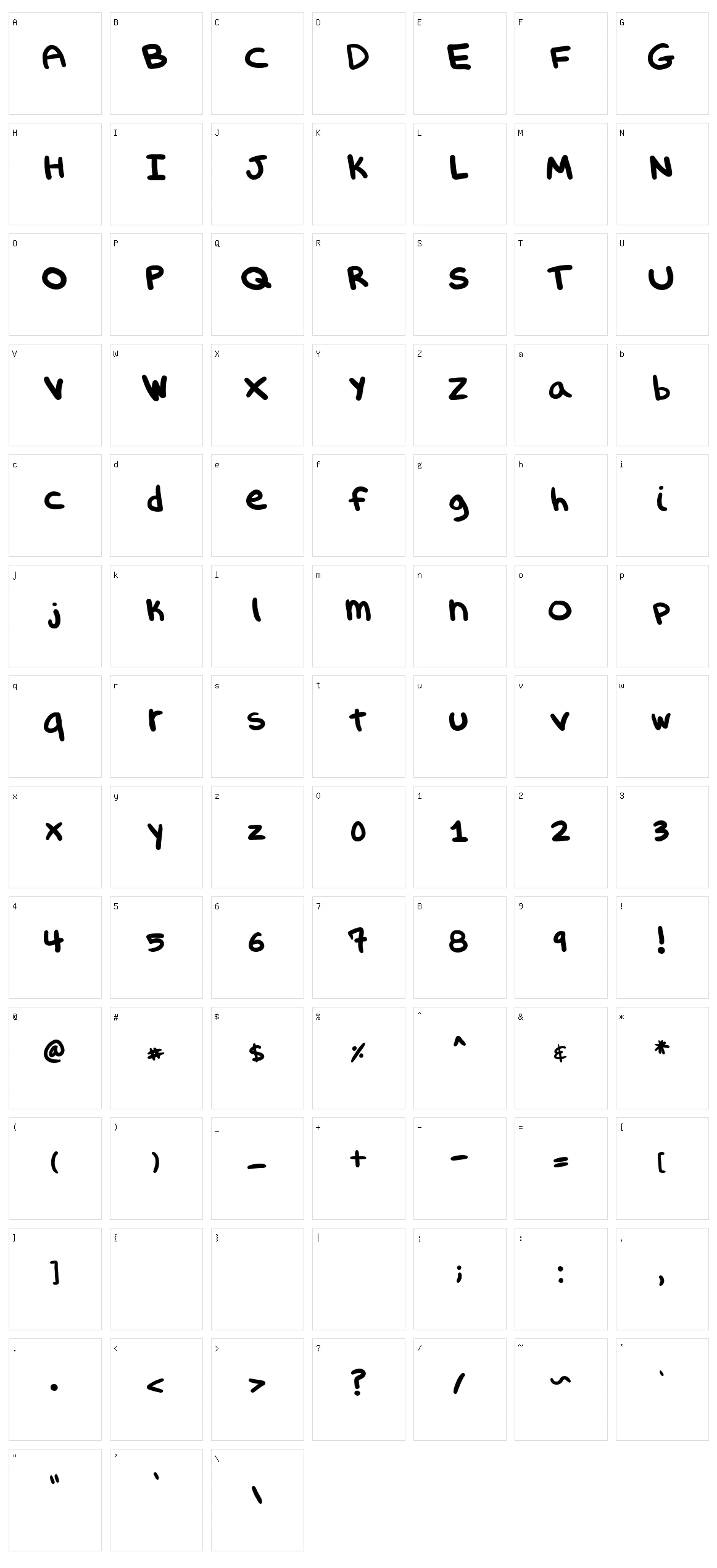 Evil Spork Girl Character Set