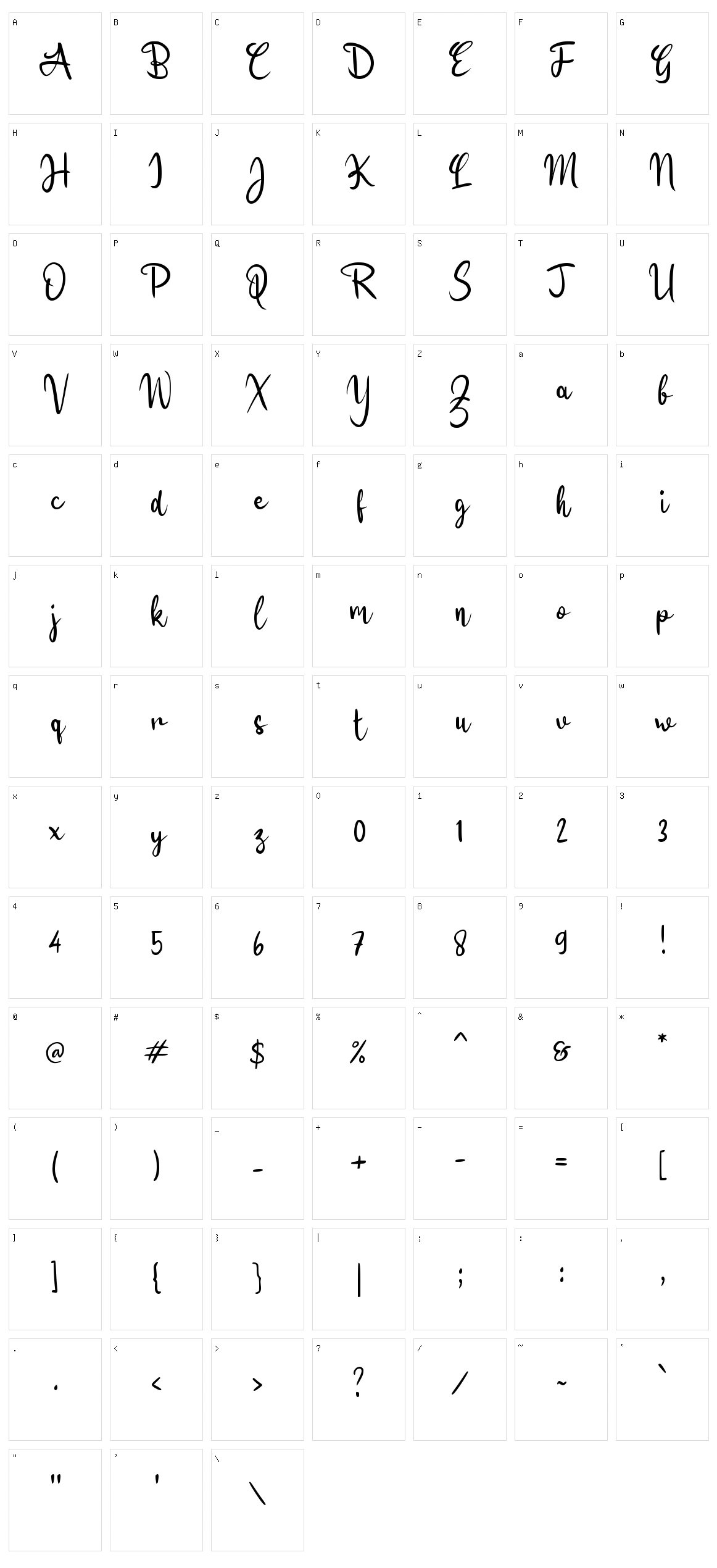 f Fellahin Character Set