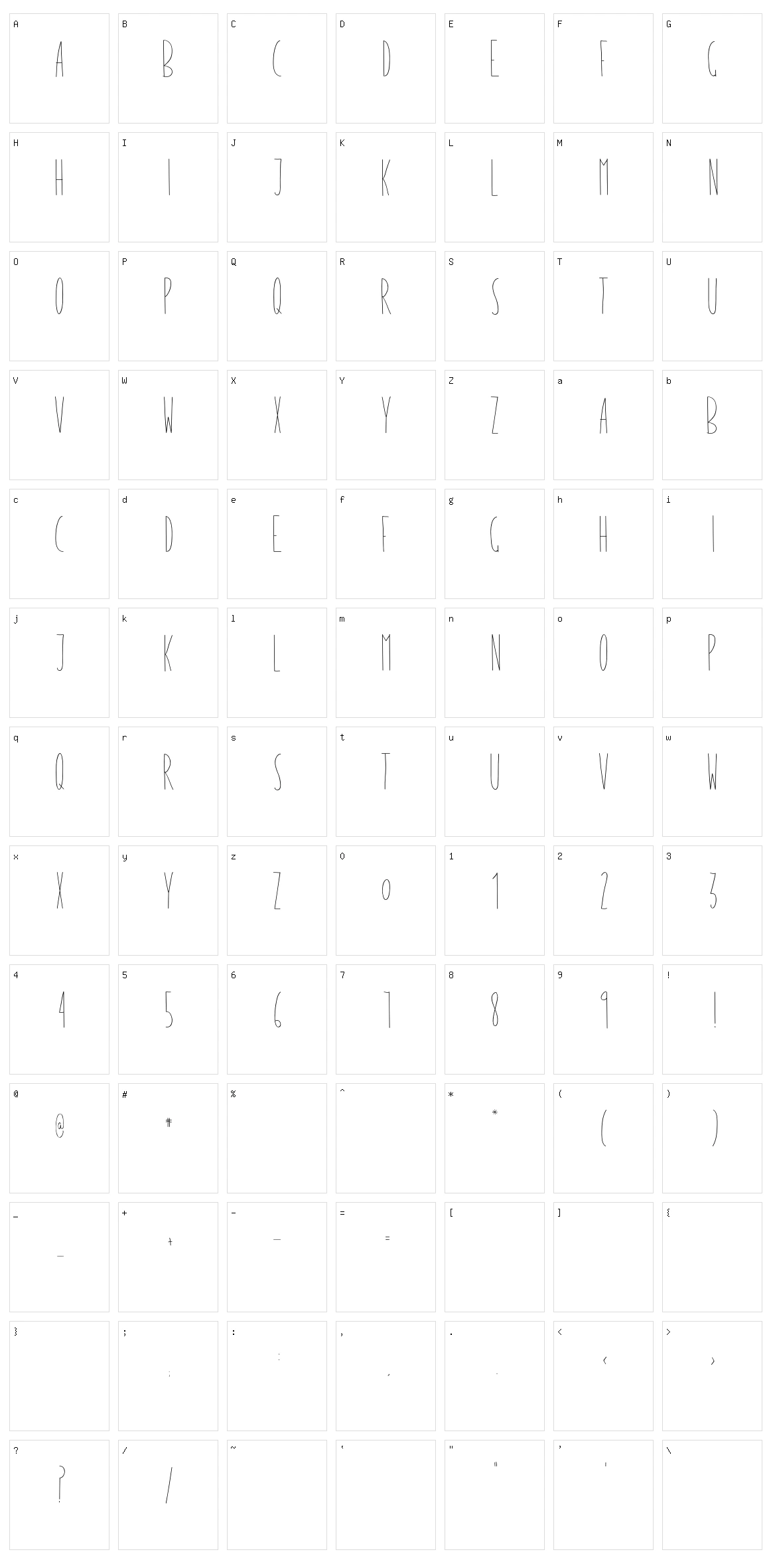 Fab Craft Character Set